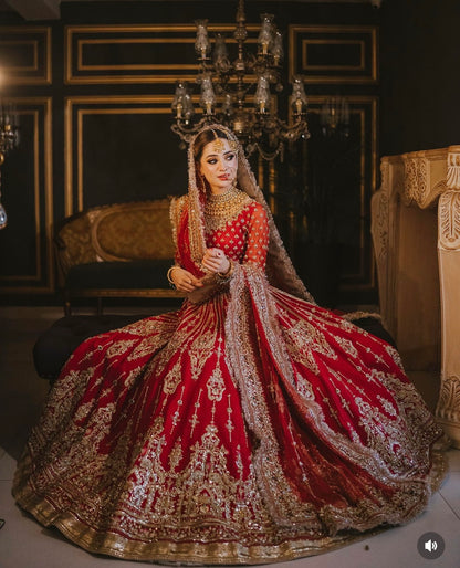 Maha Wajahat Khan - Luxury Bridal Lehenga