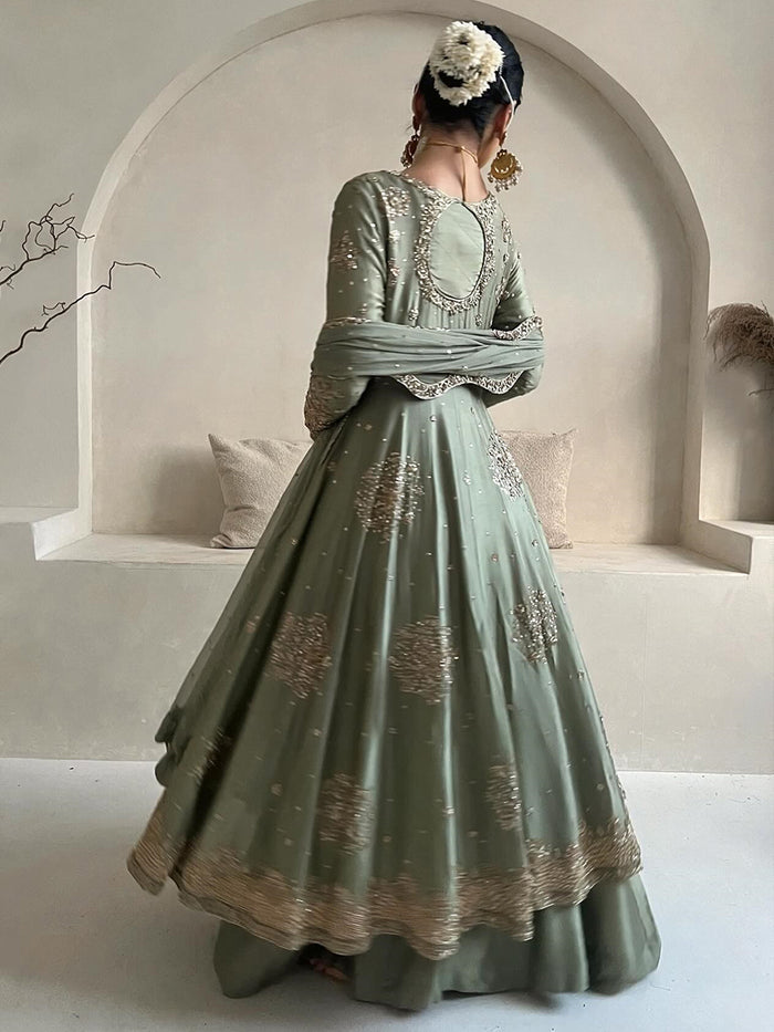 Aisha Naheed - Pistachio Maxi