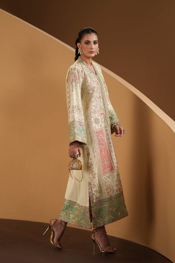 Ethnc - Matcha Kaftan Kameez set