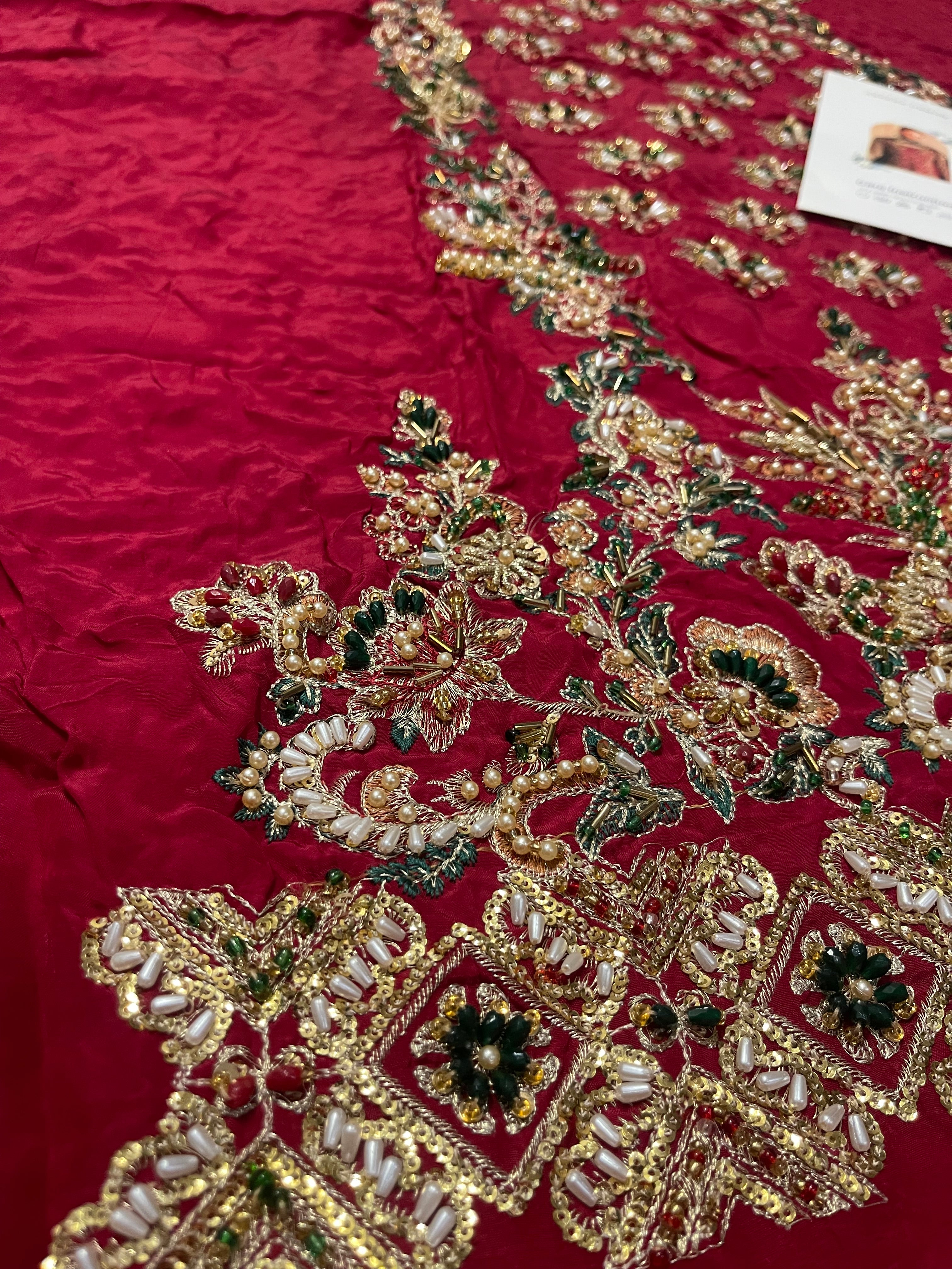 Abeera Usman - Burgundy Dusk
