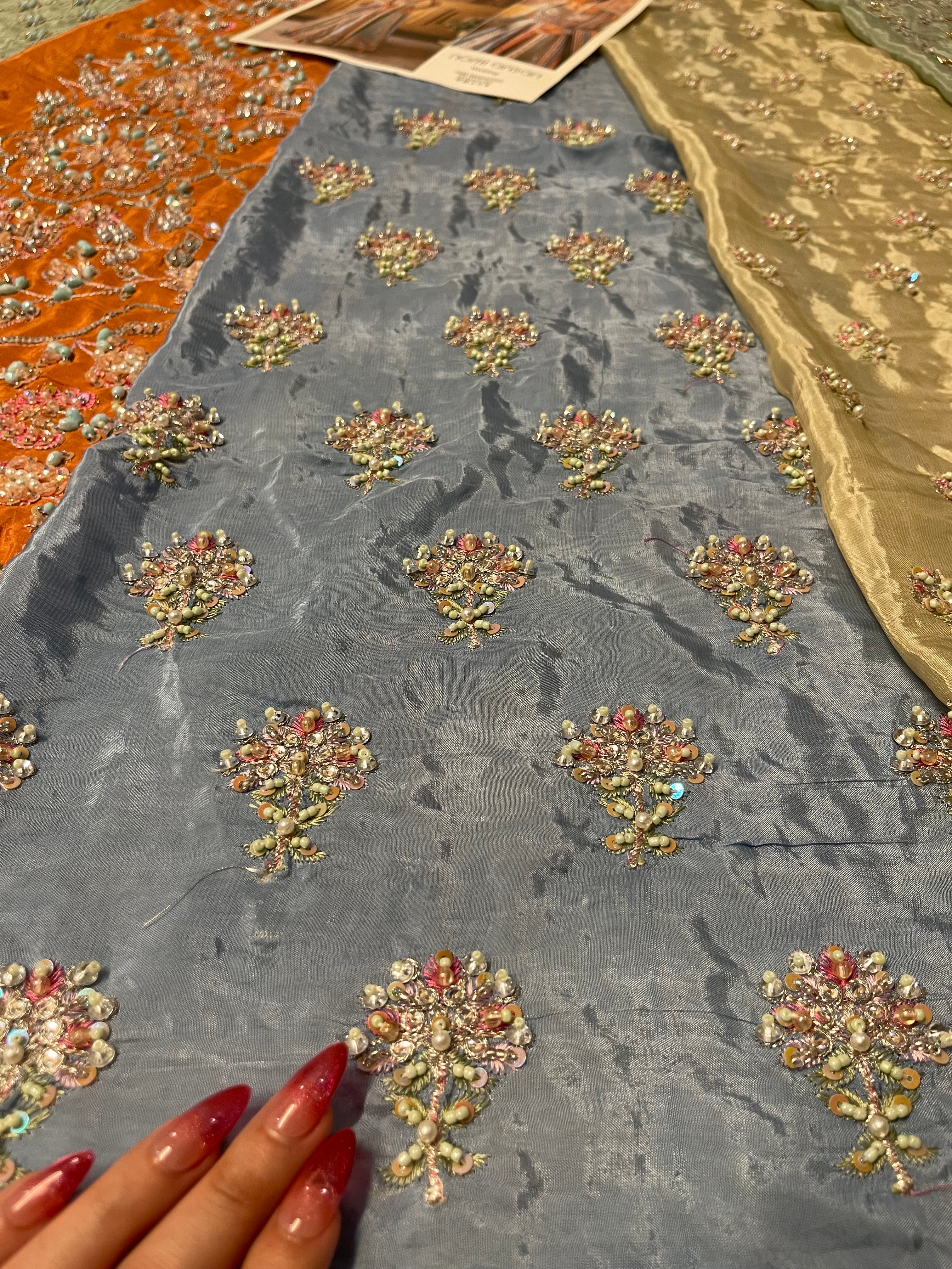 Nomi Ansari - Maryam Nawaz Pastel outfit