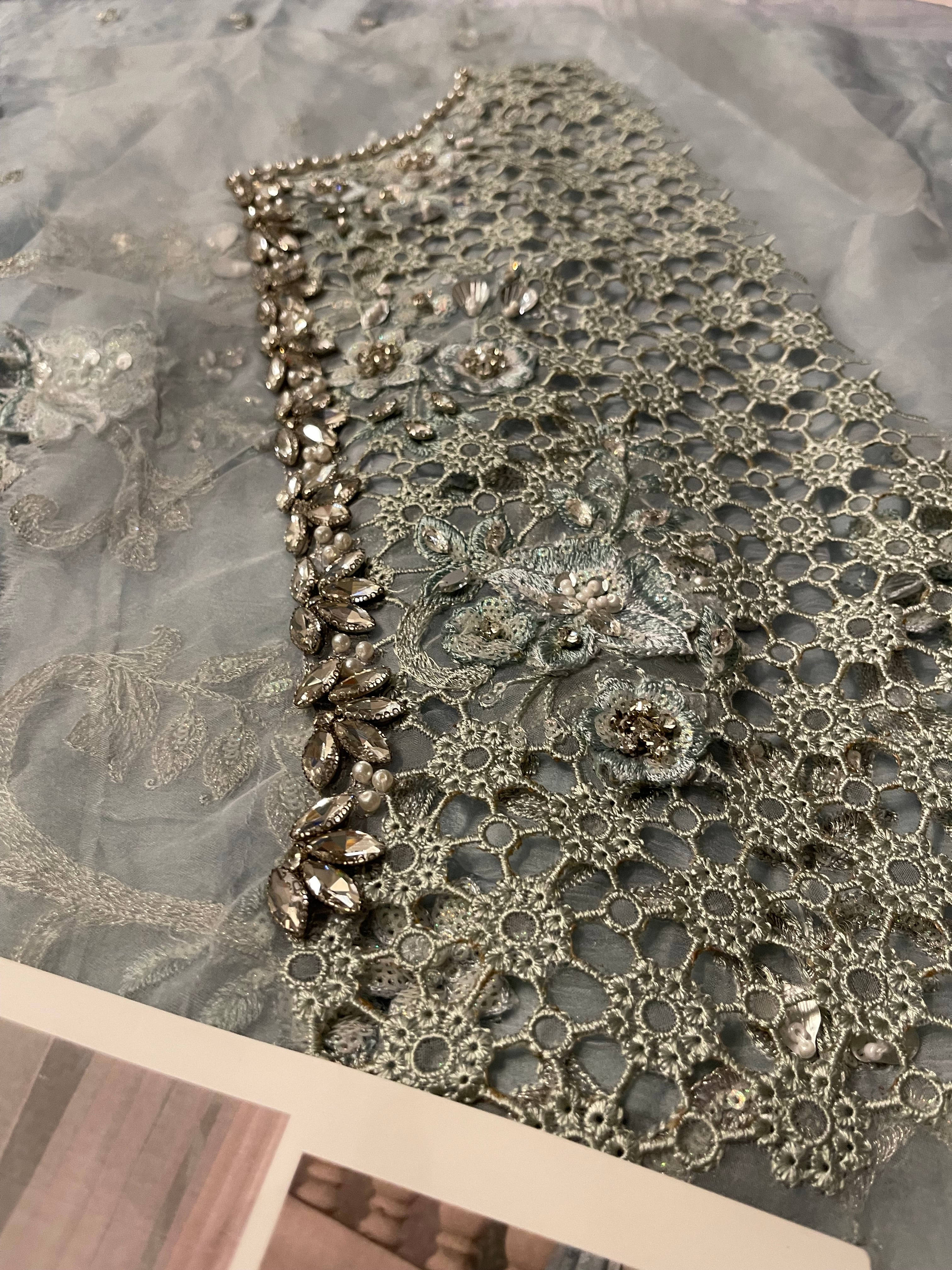 Maria.B Chiffons MPC-25-108 (Aqua)