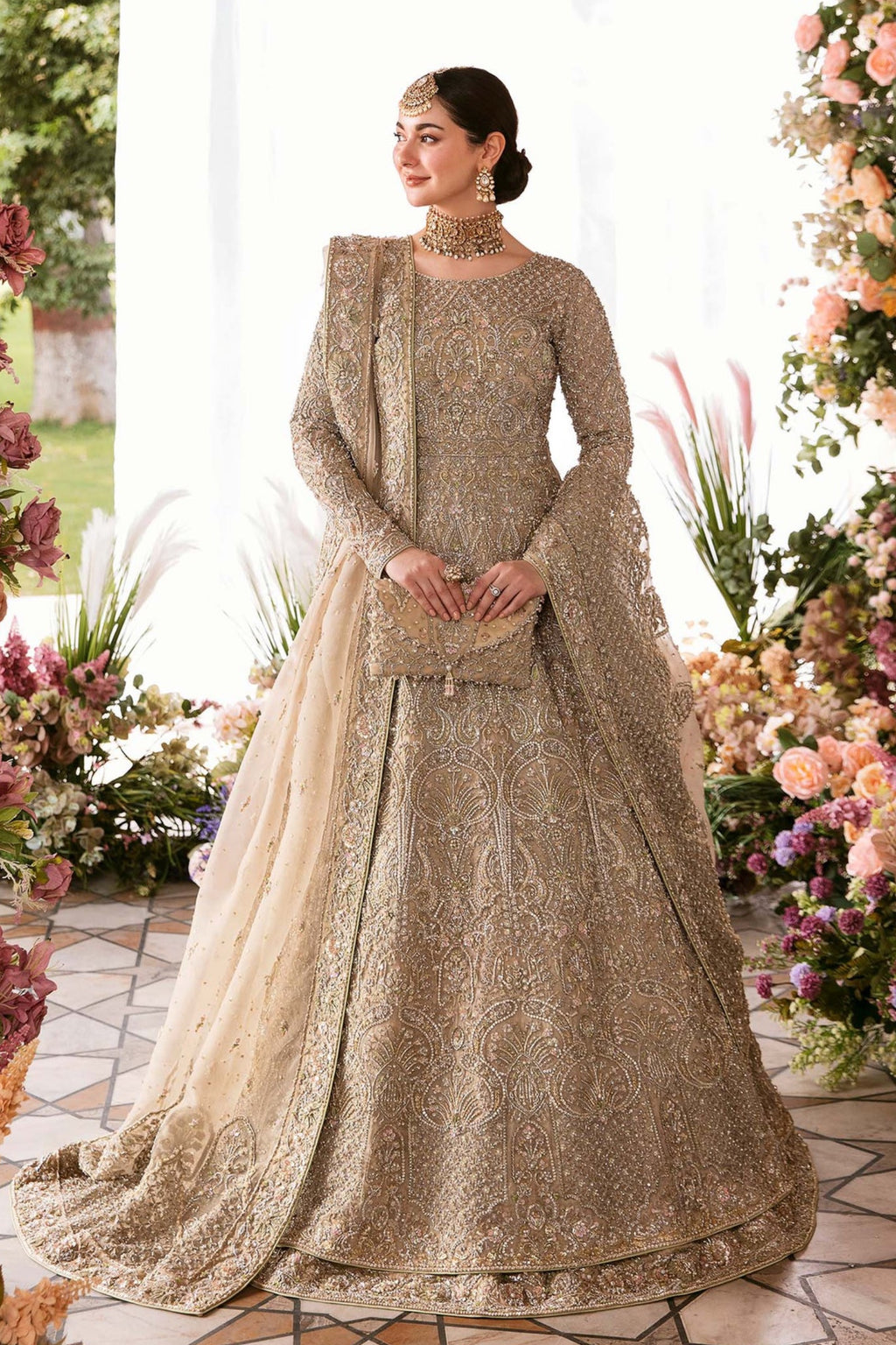 Kanwal Malik - Minha (colour customised in Pastel colours)