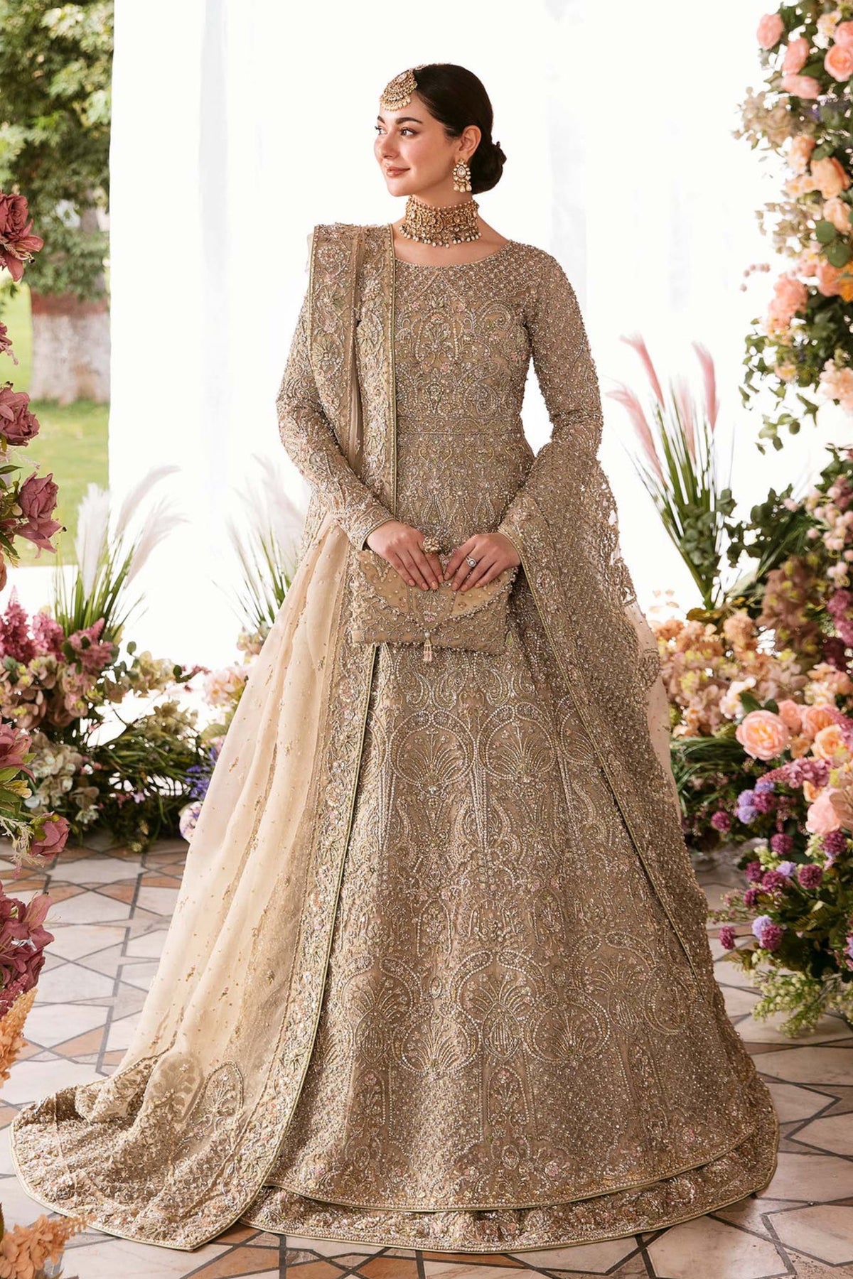 Kanwal Malik - Minha (colour customised in Pastel colours)