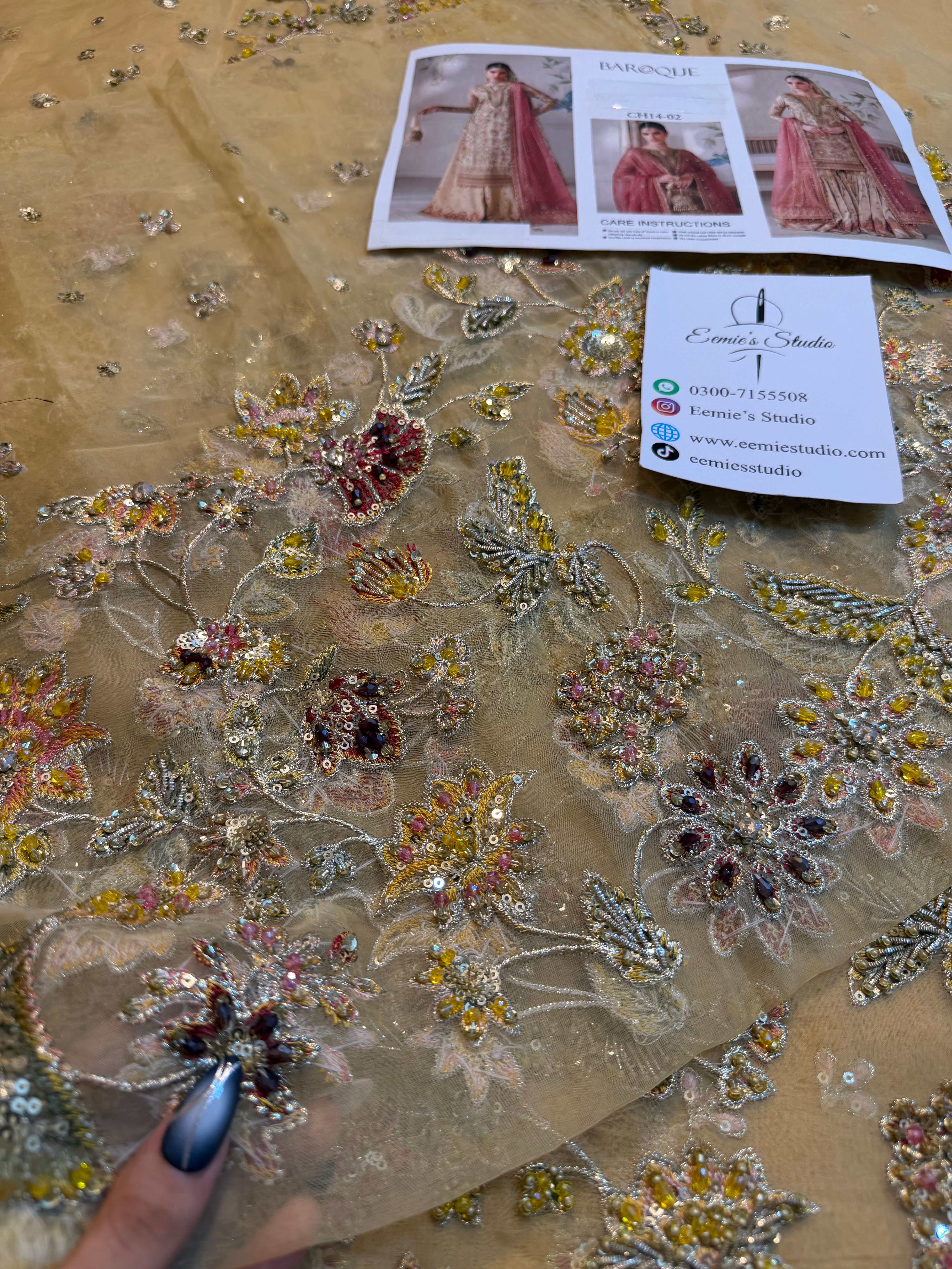 Baroque Chantelle EMBROIDERED CH14-02