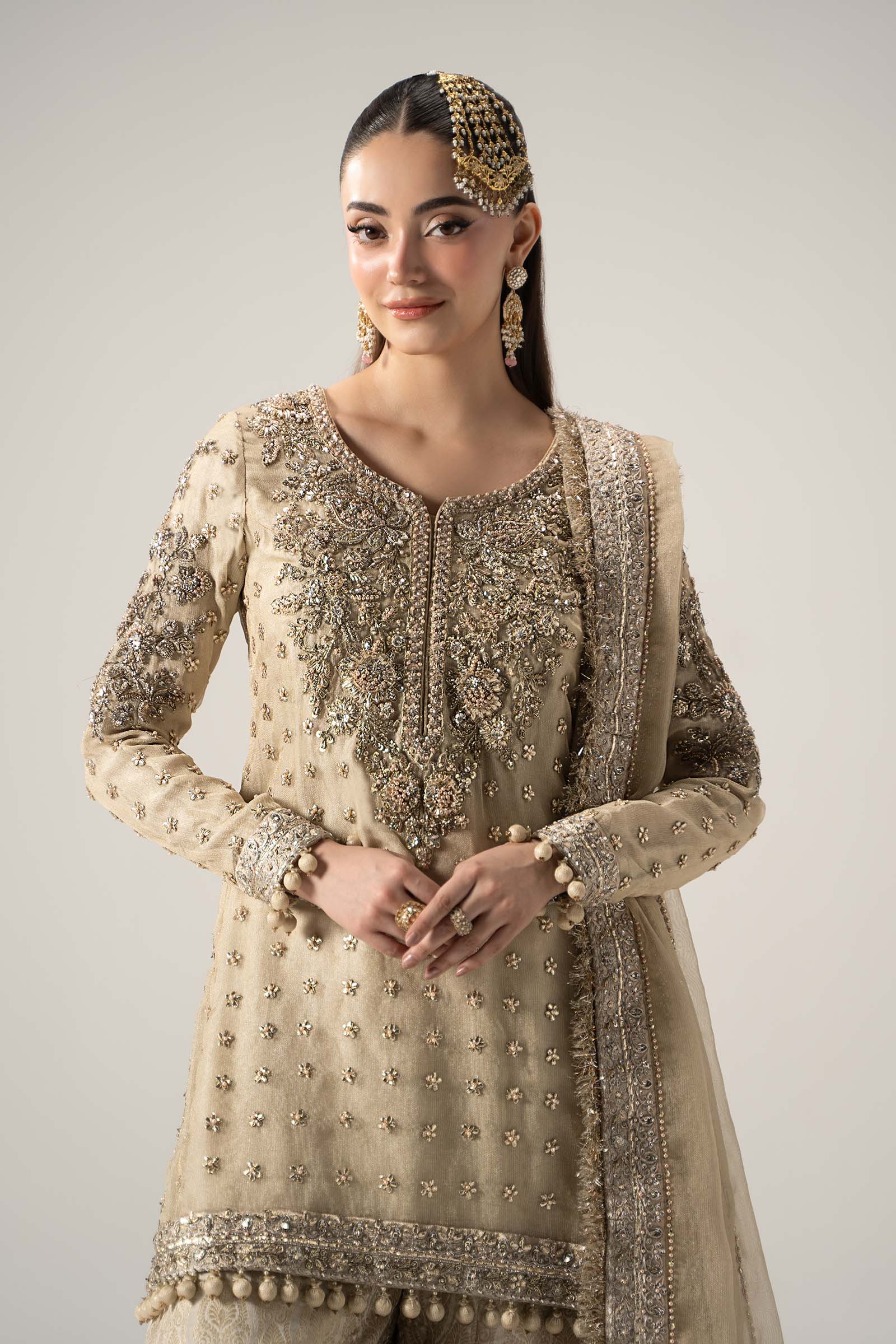 Maria.B Retro Shadmani Couture - Mayrozeh