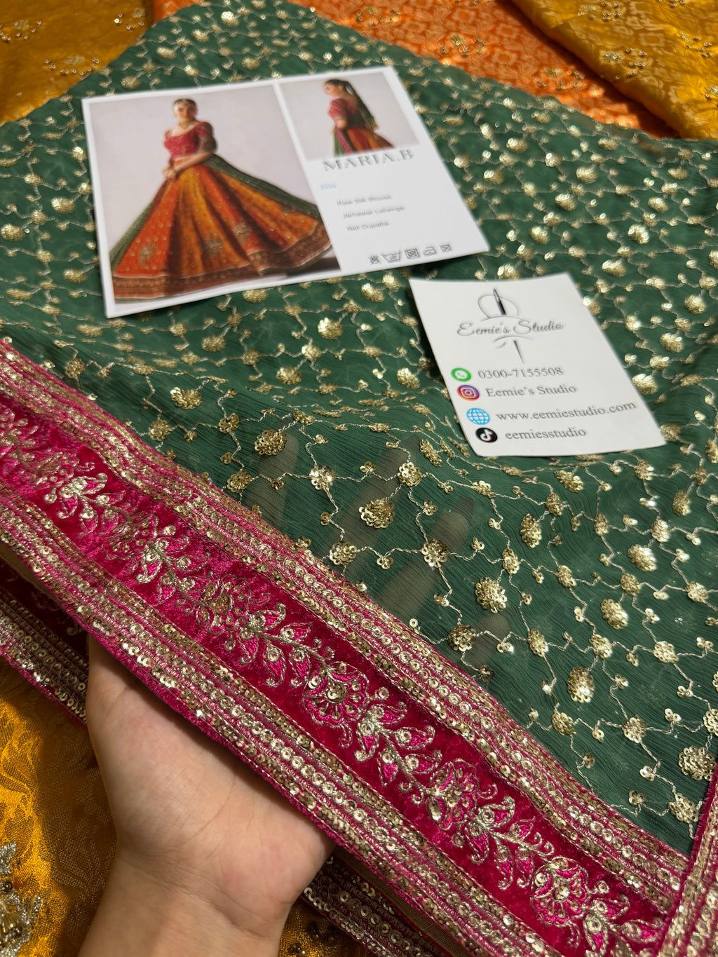 Maria.B Retro Shadmani Couture - Merjan