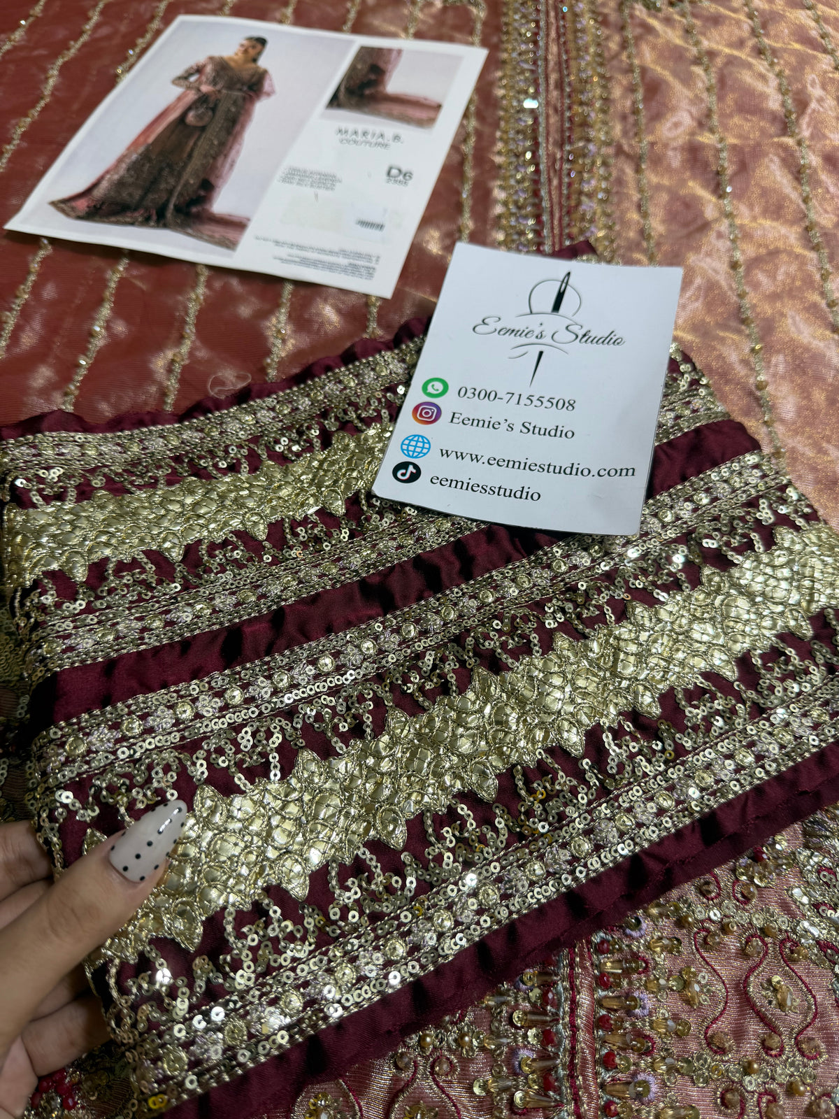 Maria.B Retro Shadmani Couture - Seliora