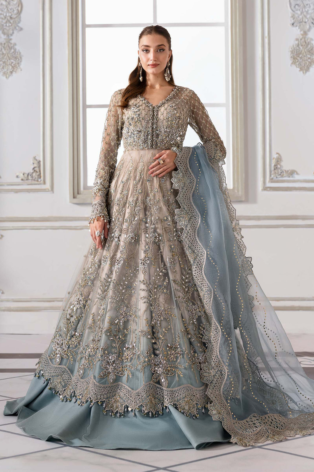 Maria.B Mbroidered BD-3002