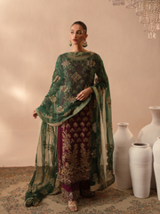 Abeera Usman - Burgundy Dusk