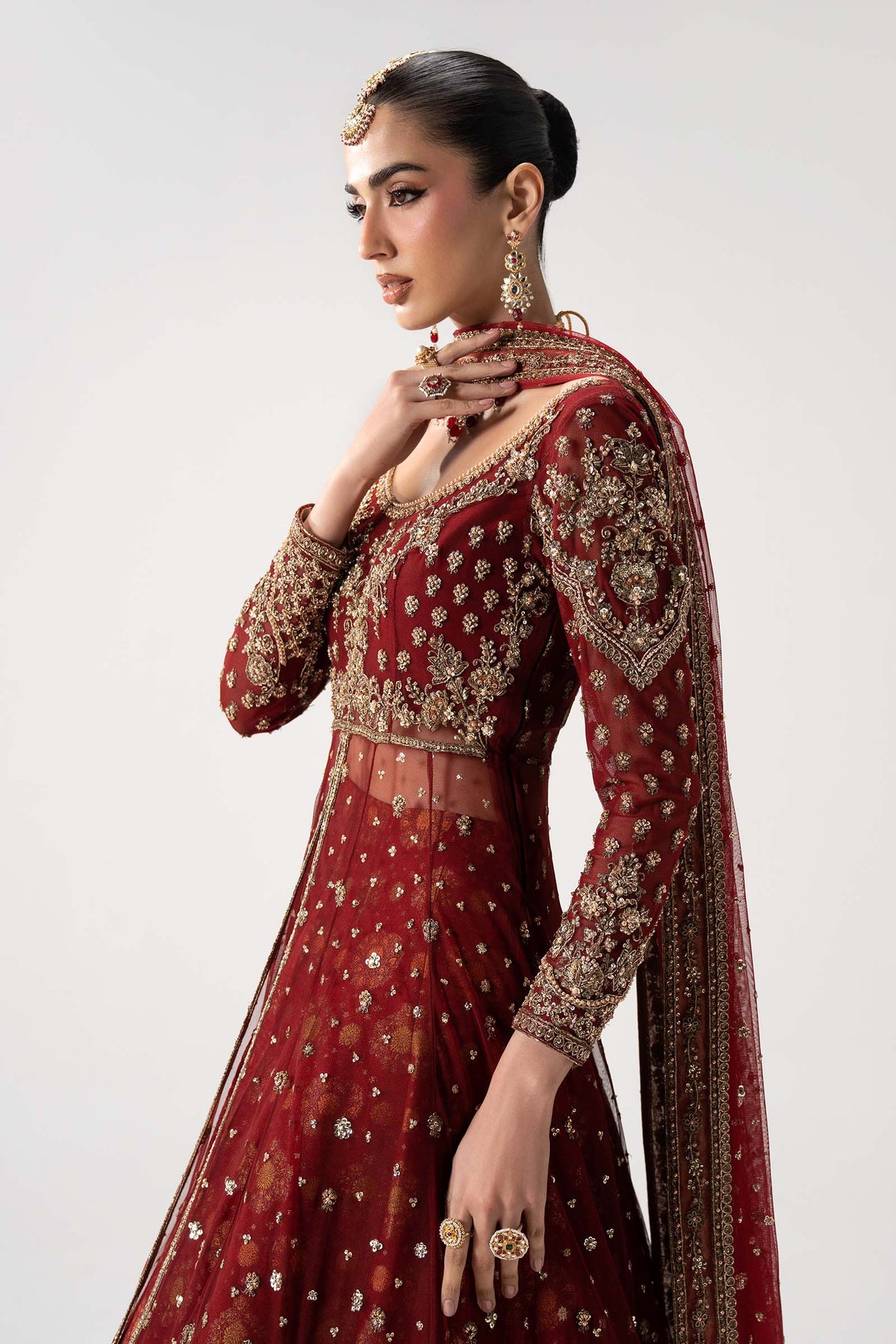 Maria.B Retro Shadmani Couture - Bazif