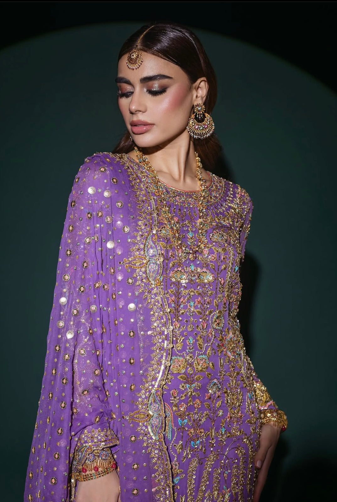 Nomi Ansari Couture ensemble - Sadaf Kanwal