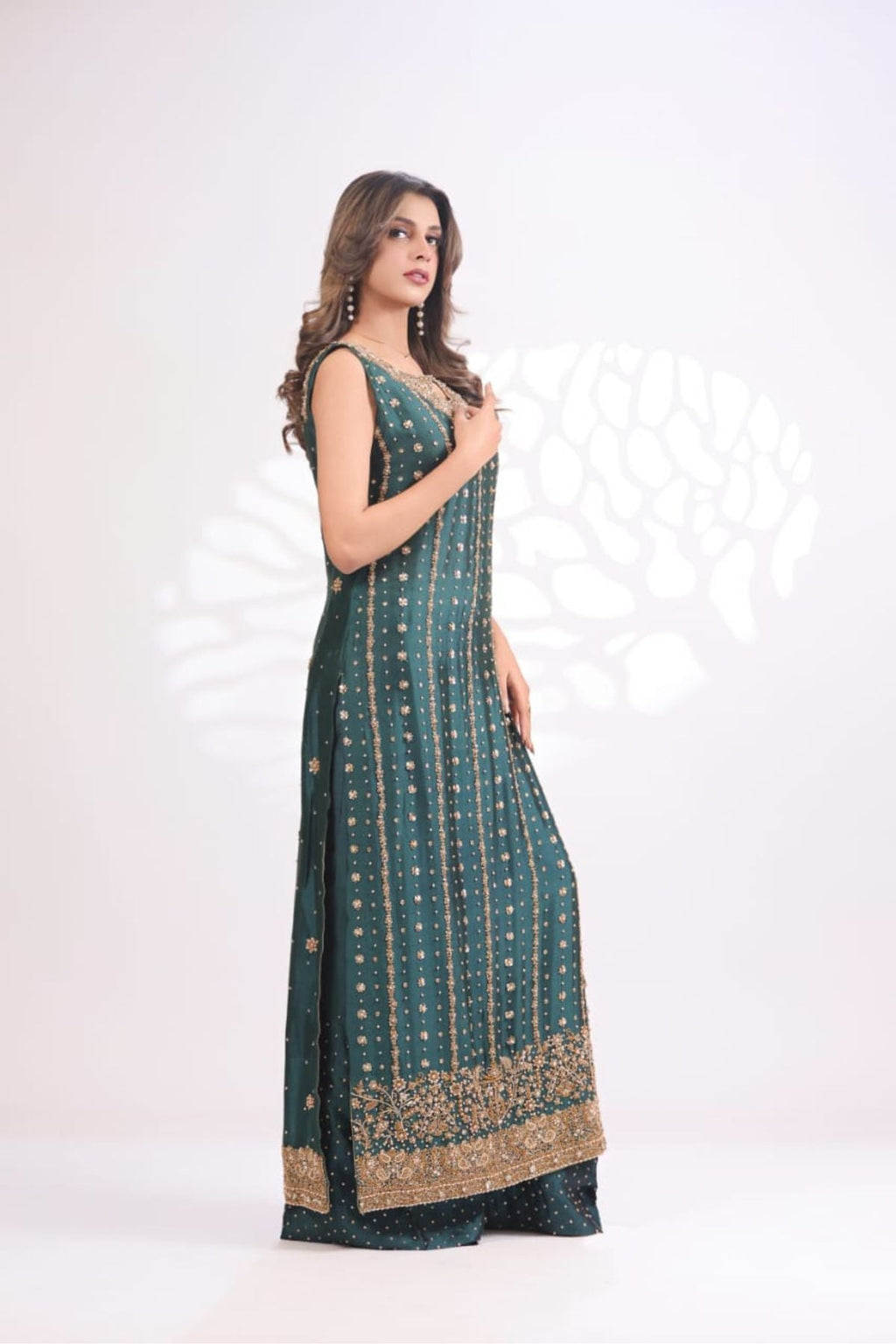Usama Silk - Teal Luxe