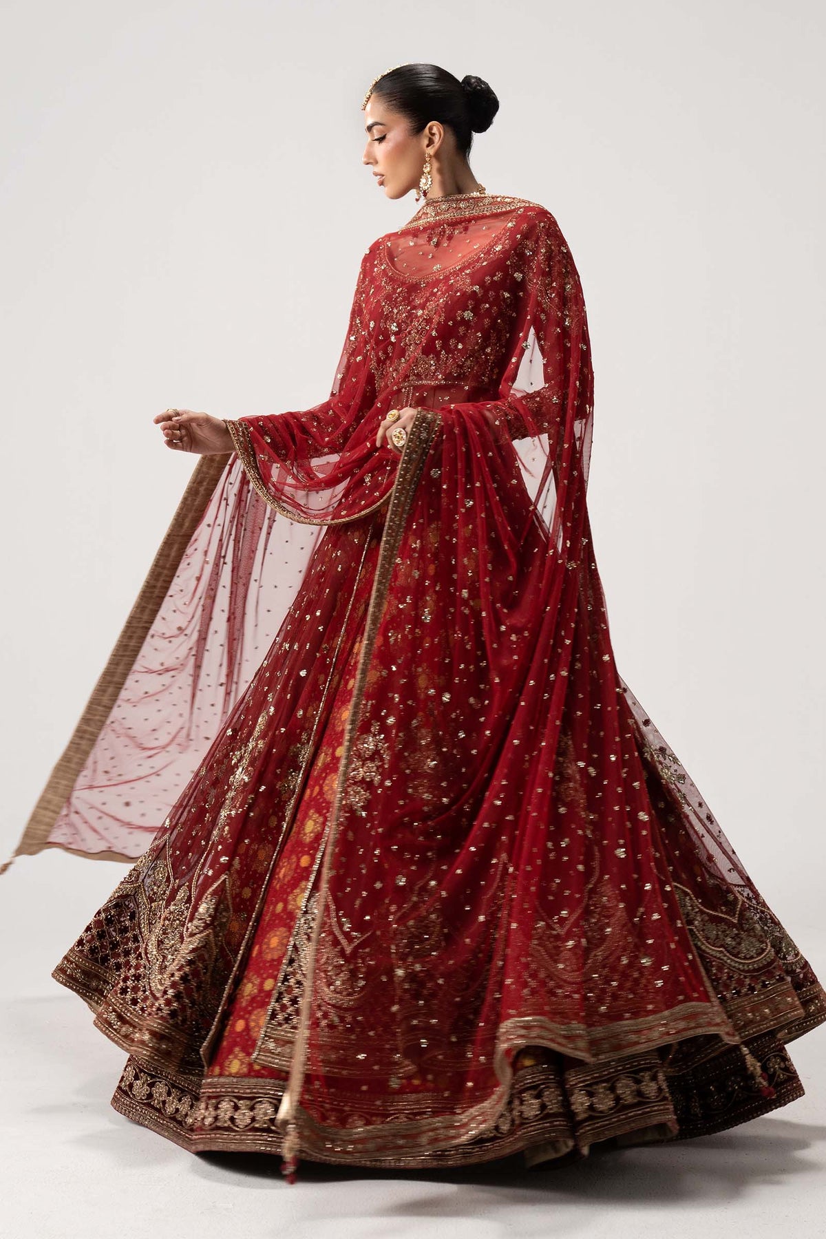 Maria.B Retro Shadmani Couture - Bazif
