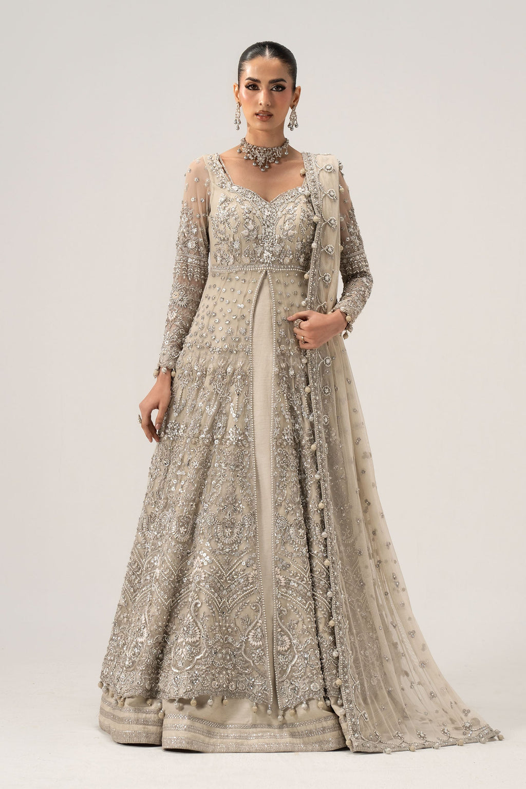 Maria.B Retro Shadmani Couture - Elaria
