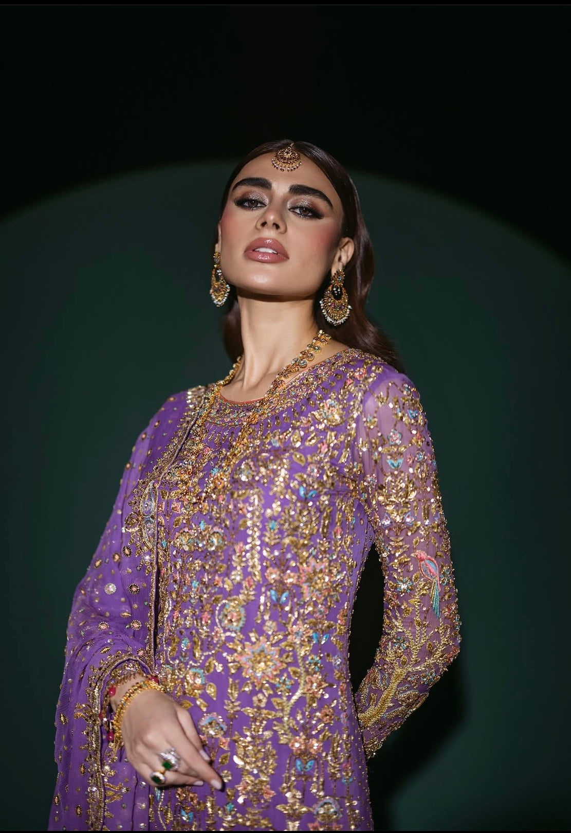 Nomi Ansari Couture ensemble - Sadaf Kanwal