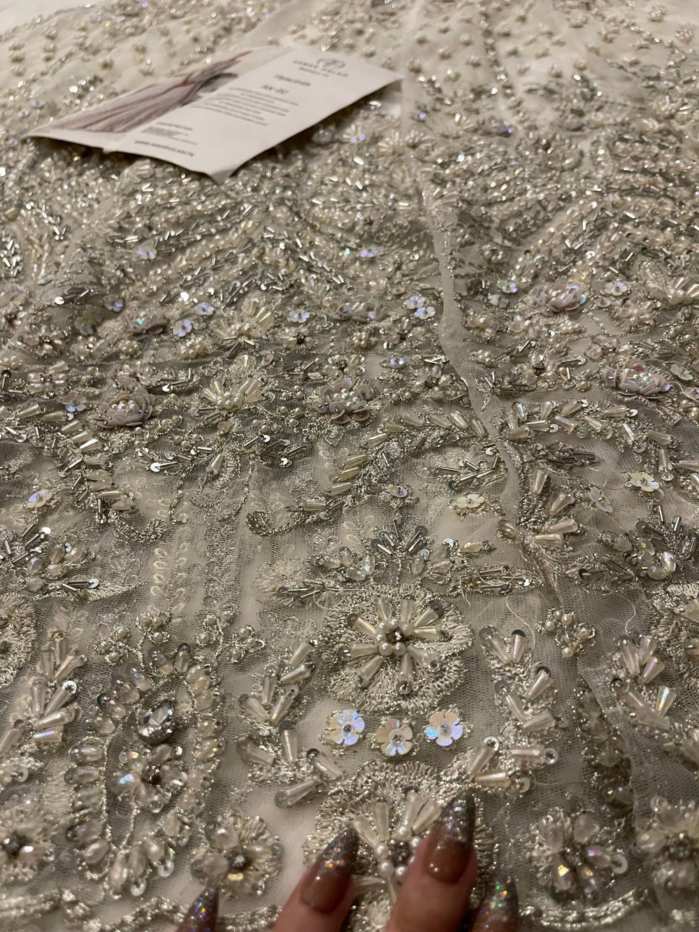Akbar Aslam - Hyacinth (White Colour Customised) - Eemie's Studio