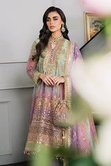 Baroque-CHANTELLE embroidered chiffon BQU-CH12-D08-00 - Eemie's Studio