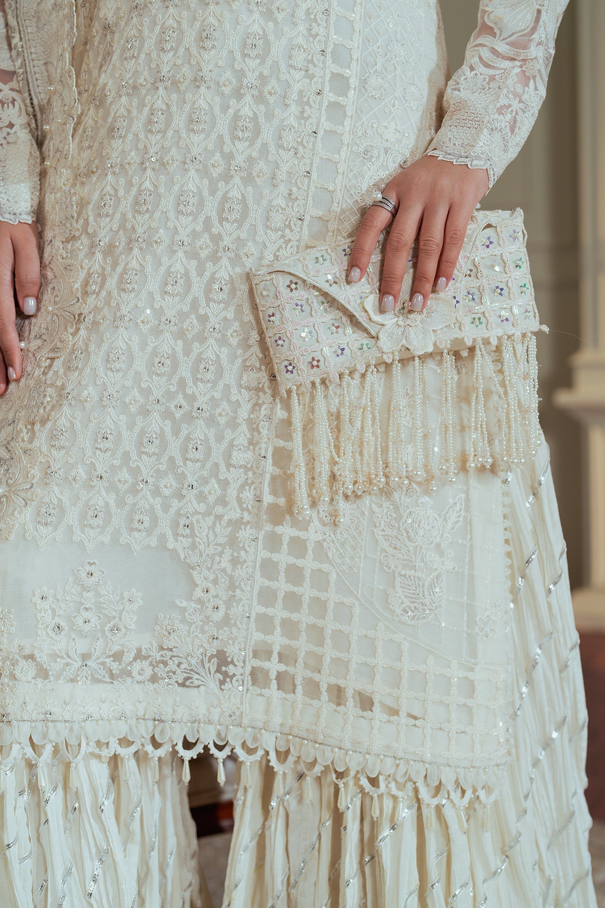 Baroque Chantelle EMBROIDERED CHIFFON CH13-02 - Eemie's Studio