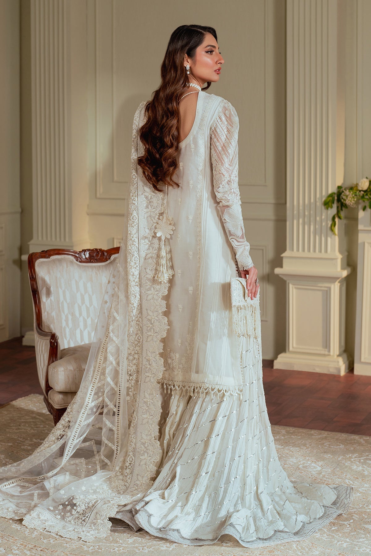 Baroque Chantelle EMBROIDERED CHIFFON CH13-02 - Eemie's Studio