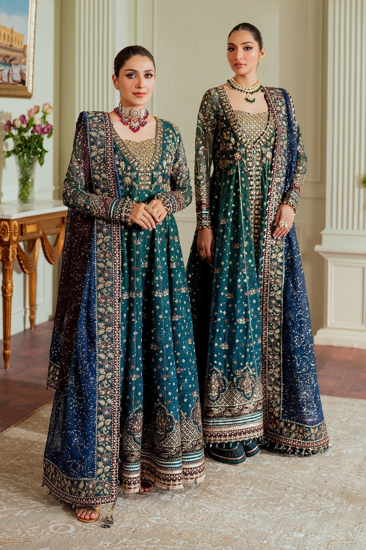 Baroque Chantelle - EMBROIDERED CHIFFON CH13-03 - Eemie's Studio
