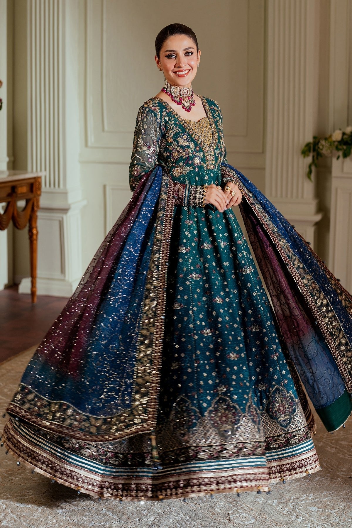Baroque Chantelle - EMBROIDERED CHIFFON CH13-03 - Eemie's Studio