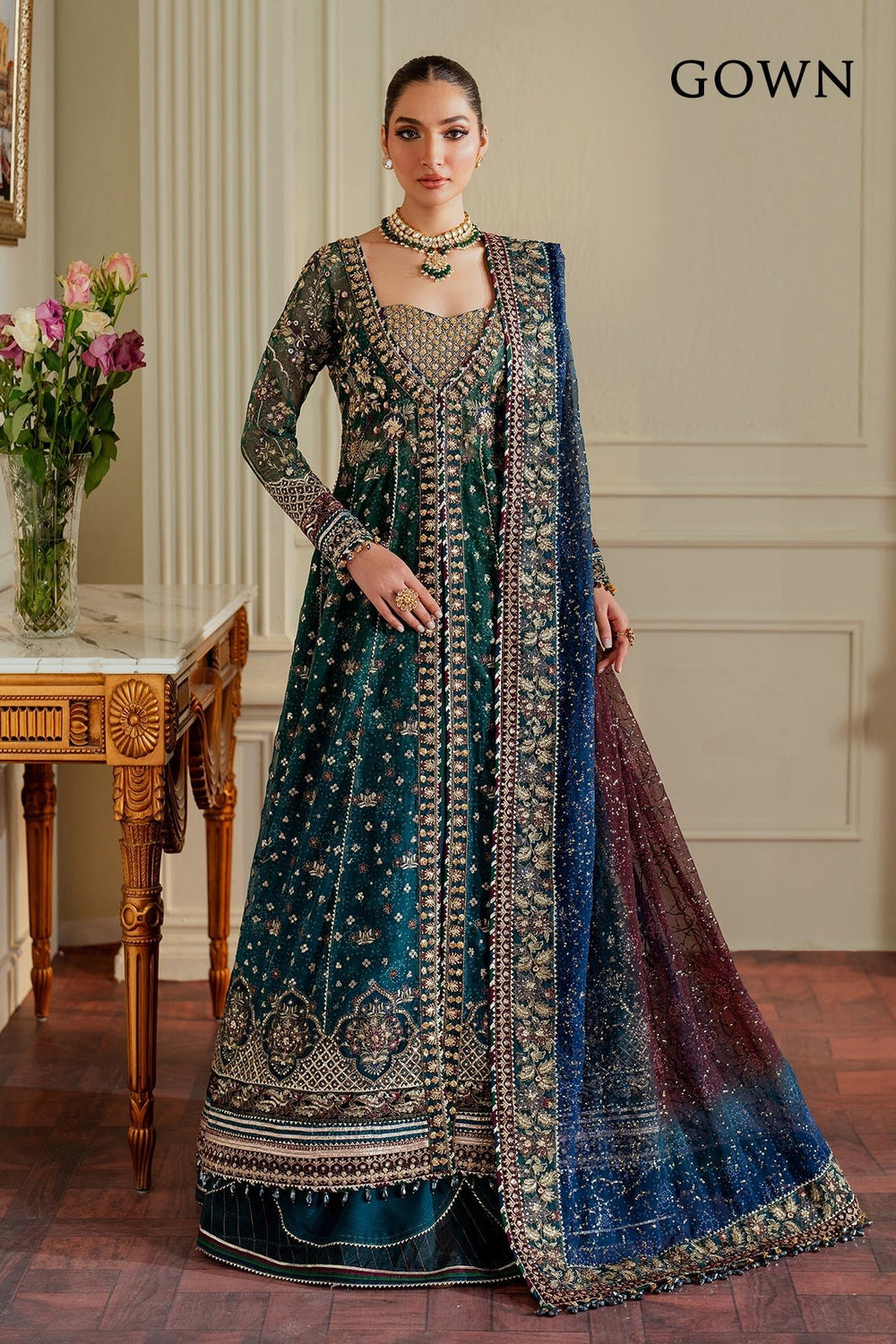 Baroque Chantelle - EMBROIDERED CHIFFON CH13-03 - Eemie's Studio