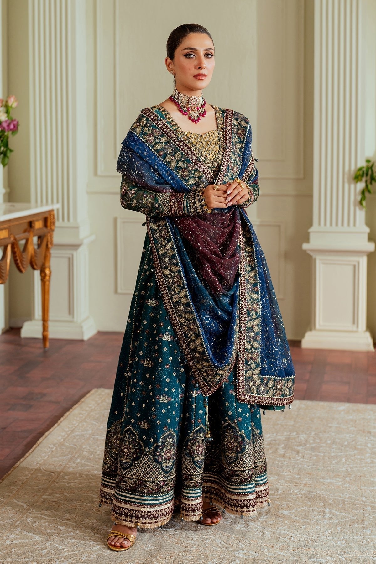 Baroque Chantelle - EMBROIDERED CHIFFON CH13-03 - Eemie's Studio