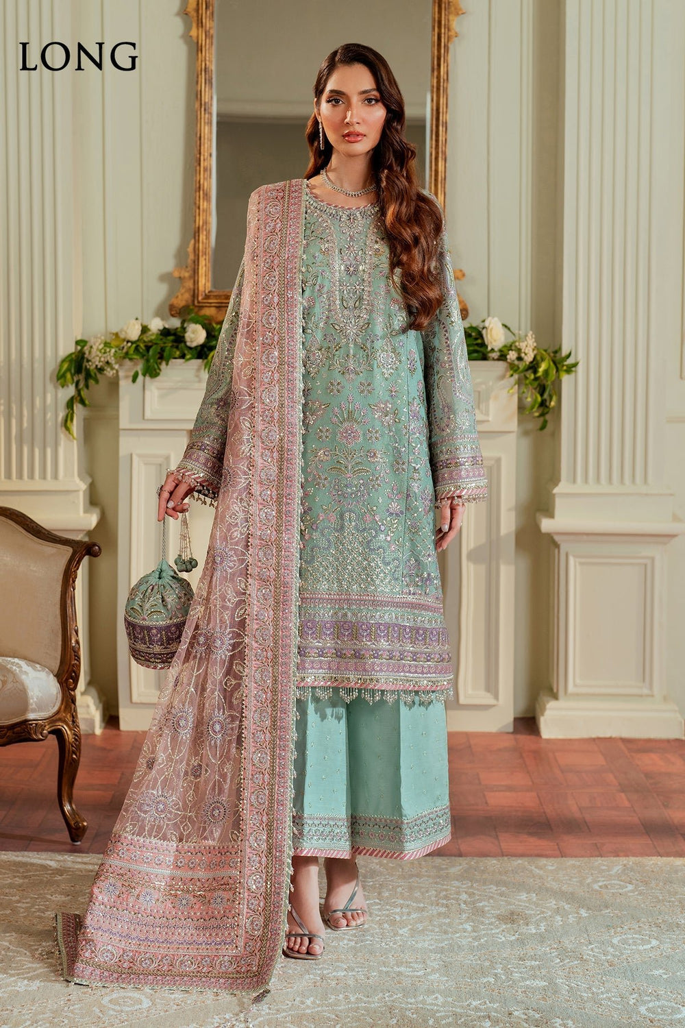 Baroque Chantelle - EMBROIDERED NET CH13-08 - Eemie's Studio