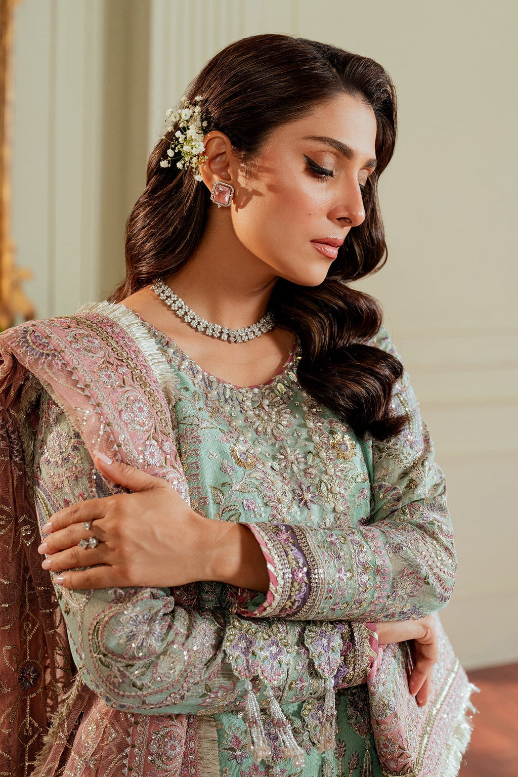 Baroque Chantelle - EMBROIDERED NET CH13-08 - Eemie's Studio