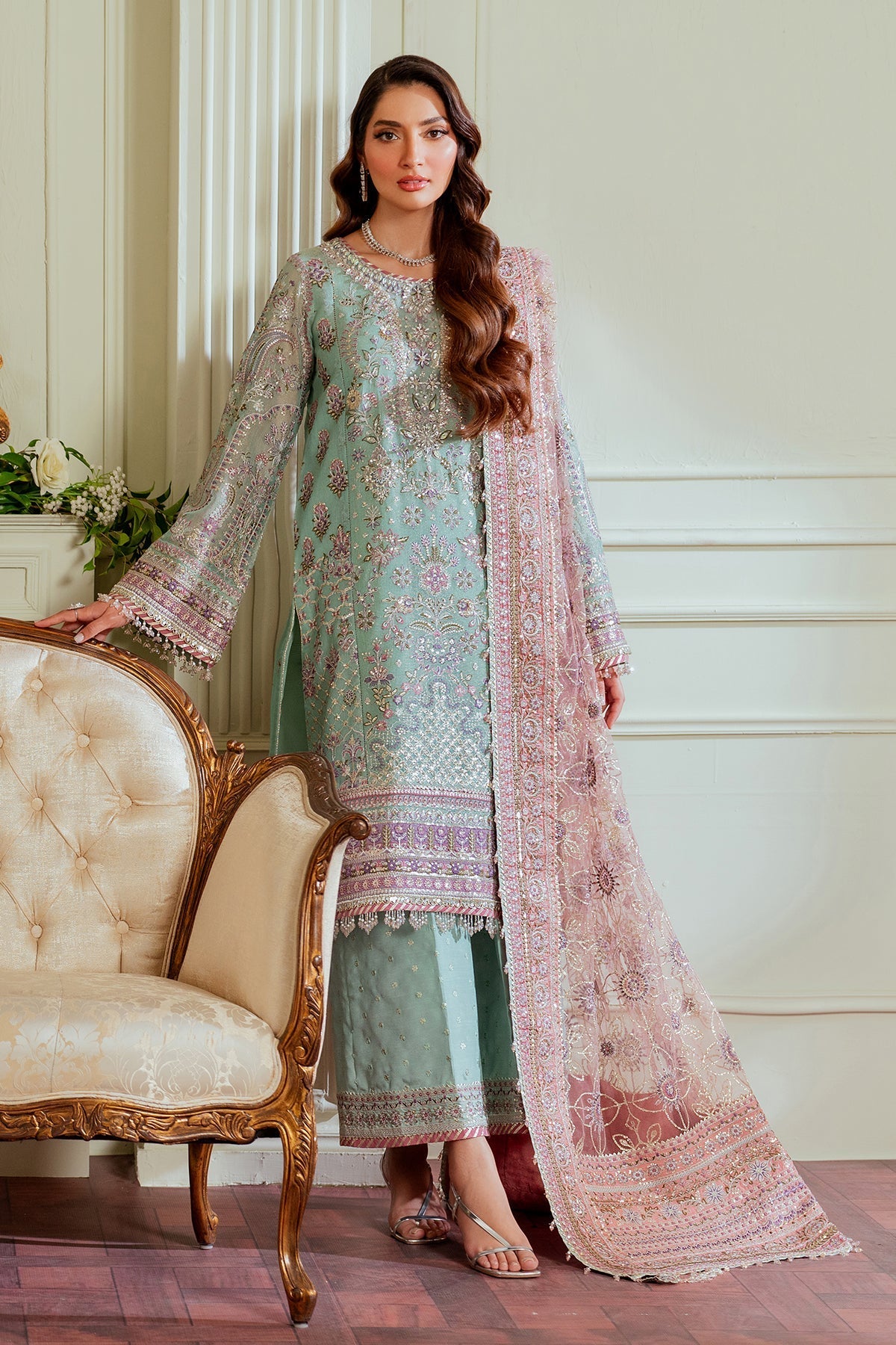 Baroque Chantelle - EMBROIDERED NET CH13-08 - Eemie's Studio