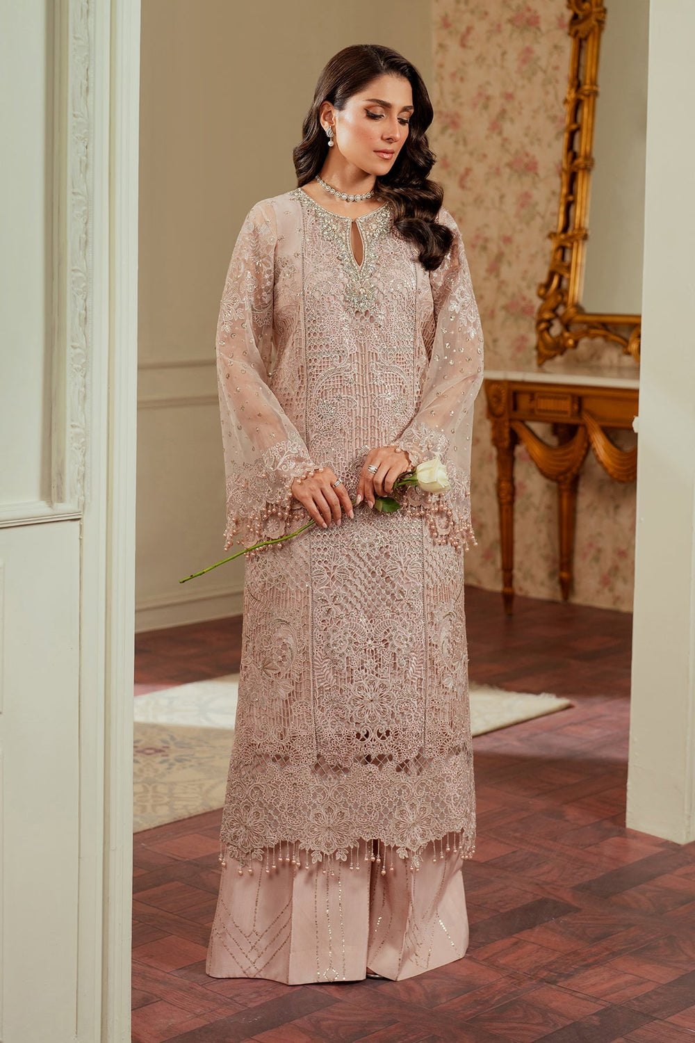 Baroque Chantelle EMBROIDERED ORGANZA CH13-04 - Eemie's Studio