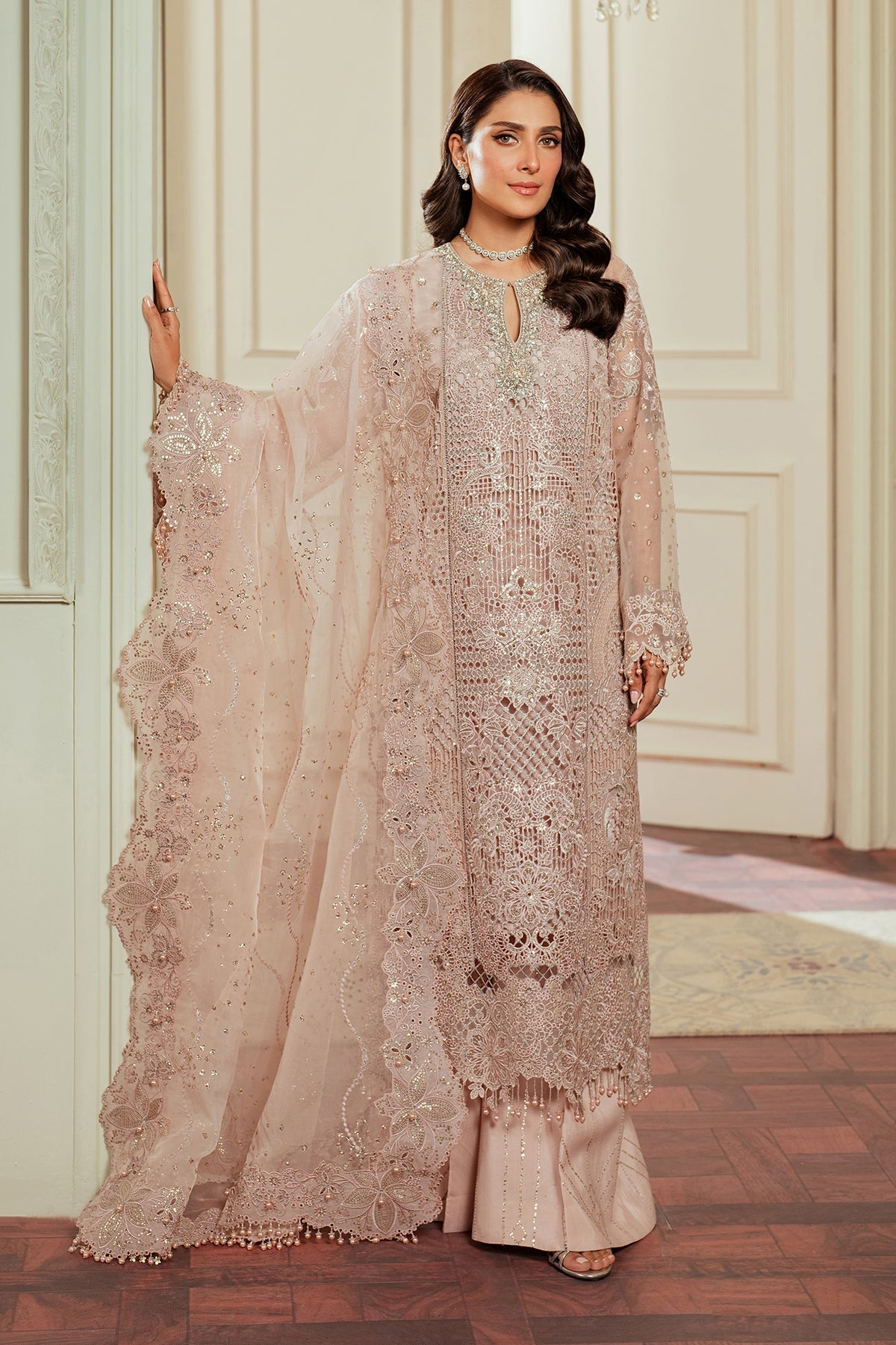 Baroque Chantelle EMBROIDERED ORGANZA CH13-04 - Eemie's Studio
