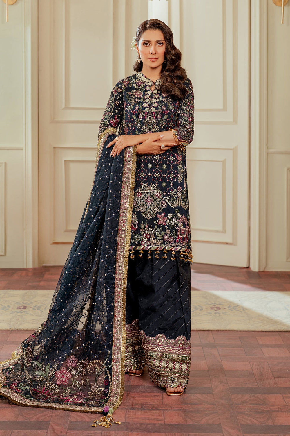 Baroque Chantelle EMBROIDERED SILK CH13-07 - Eemie's Studio