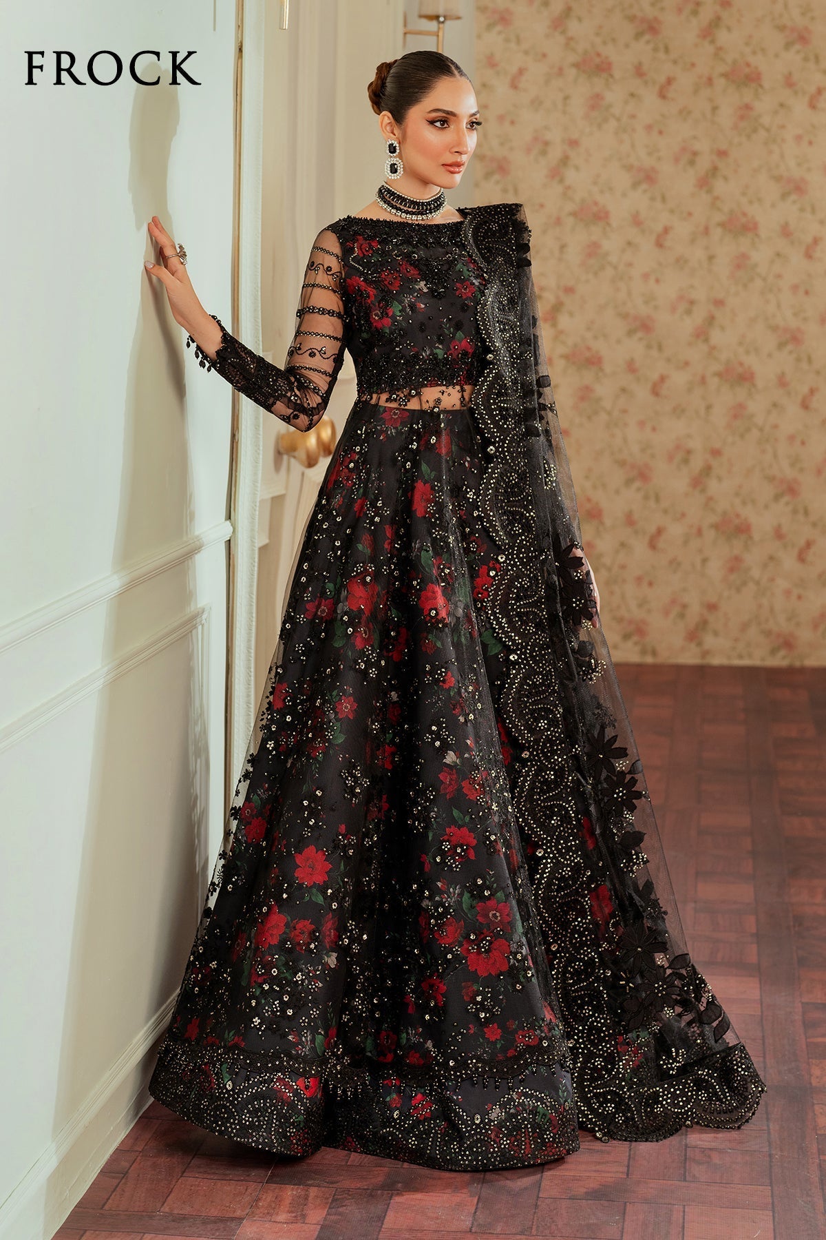 Baroque EMBROIDERED NET CH13-05 - Eemie's Studio