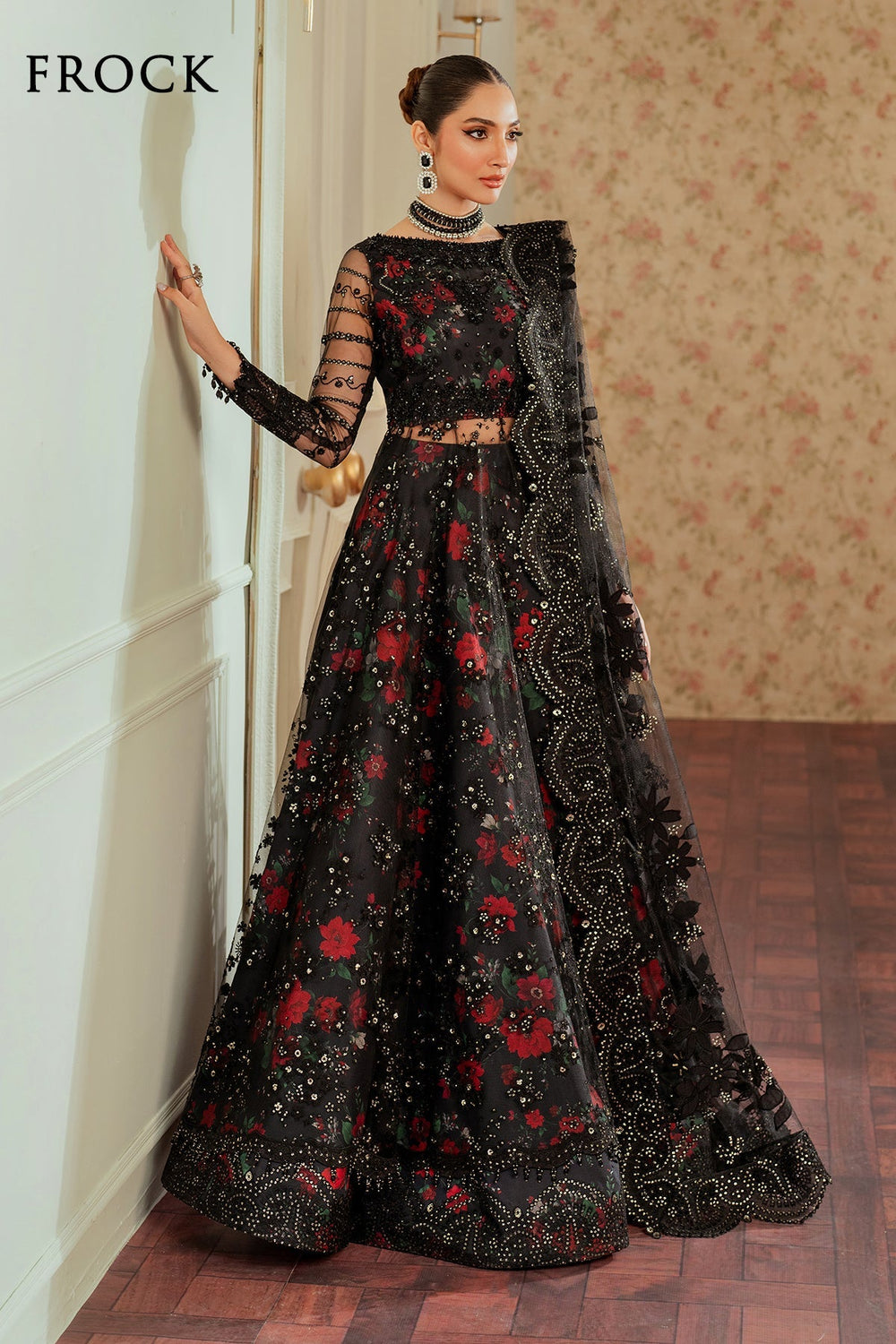 Baroque EMBROIDERED NET CH13-05 - Eemie's Studio