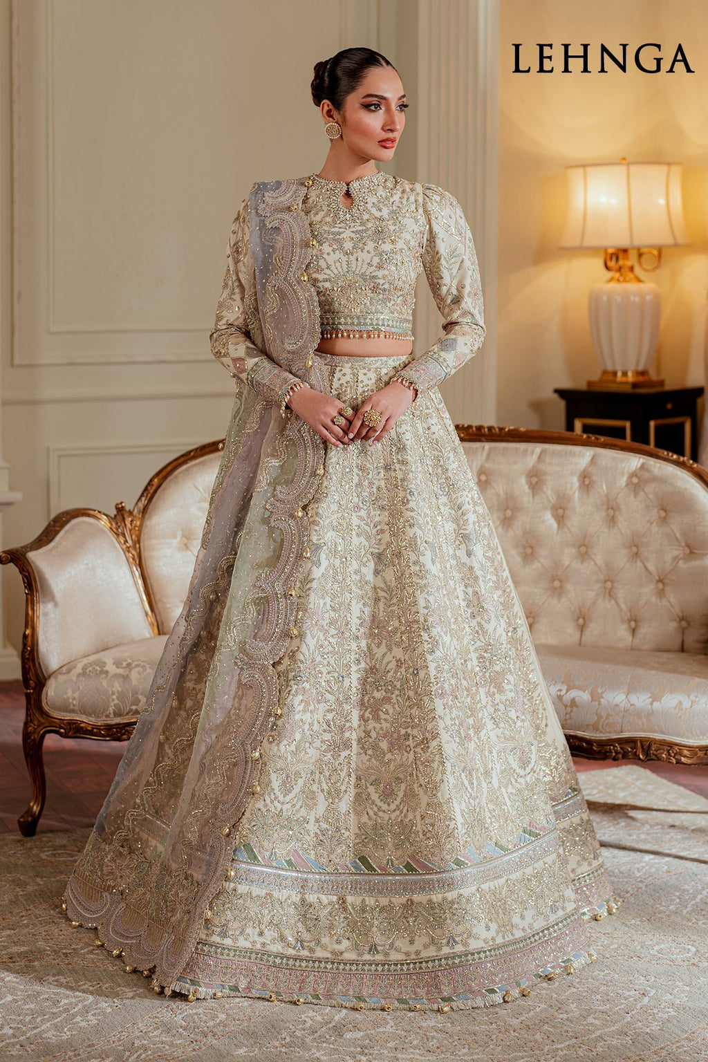 Baroque EMBROIDERED NET CH13-06 - Eemie's Studio
