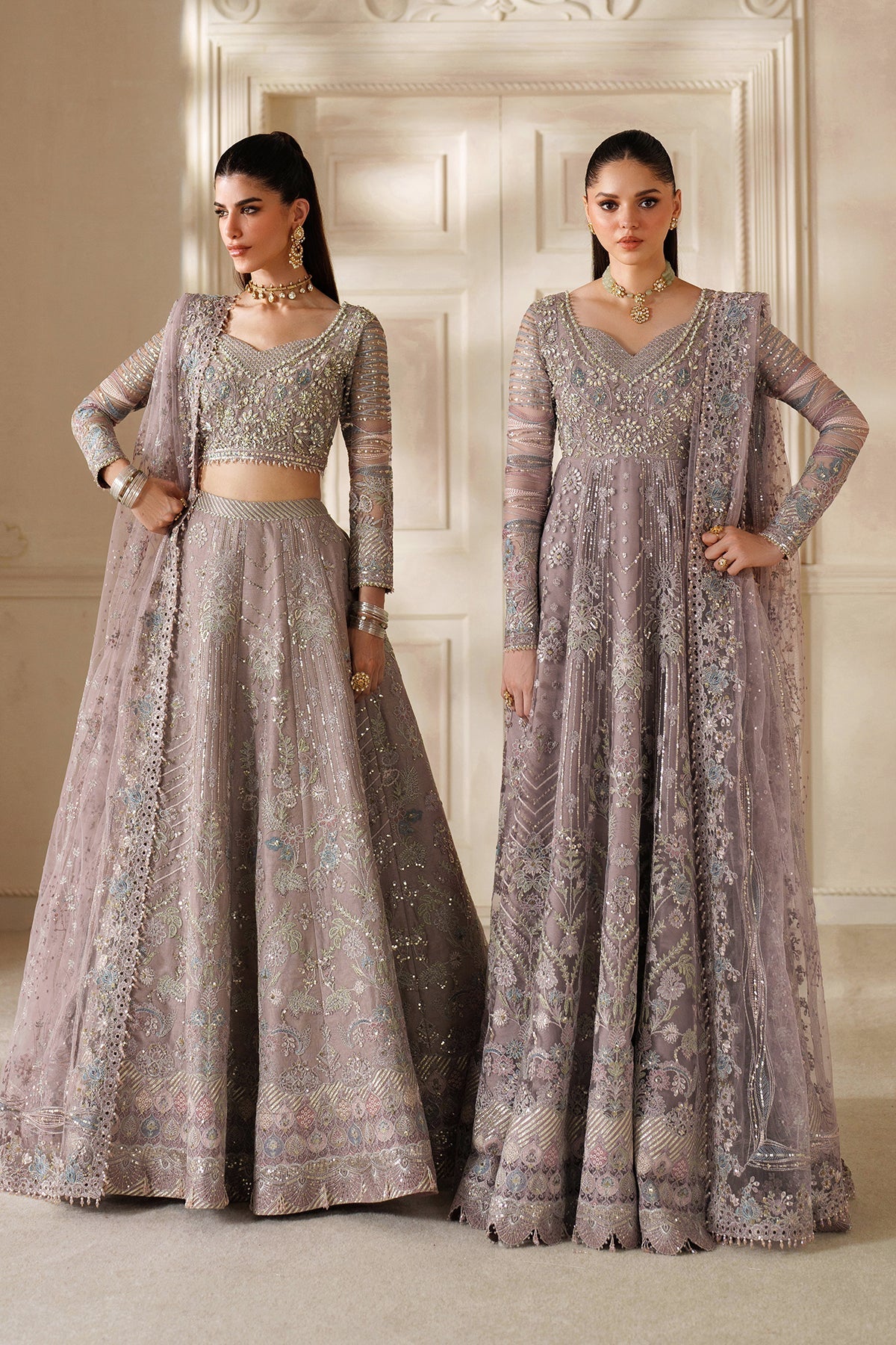 Baroque EMBROIDERED NET CH14-04 - Eemie's Studio