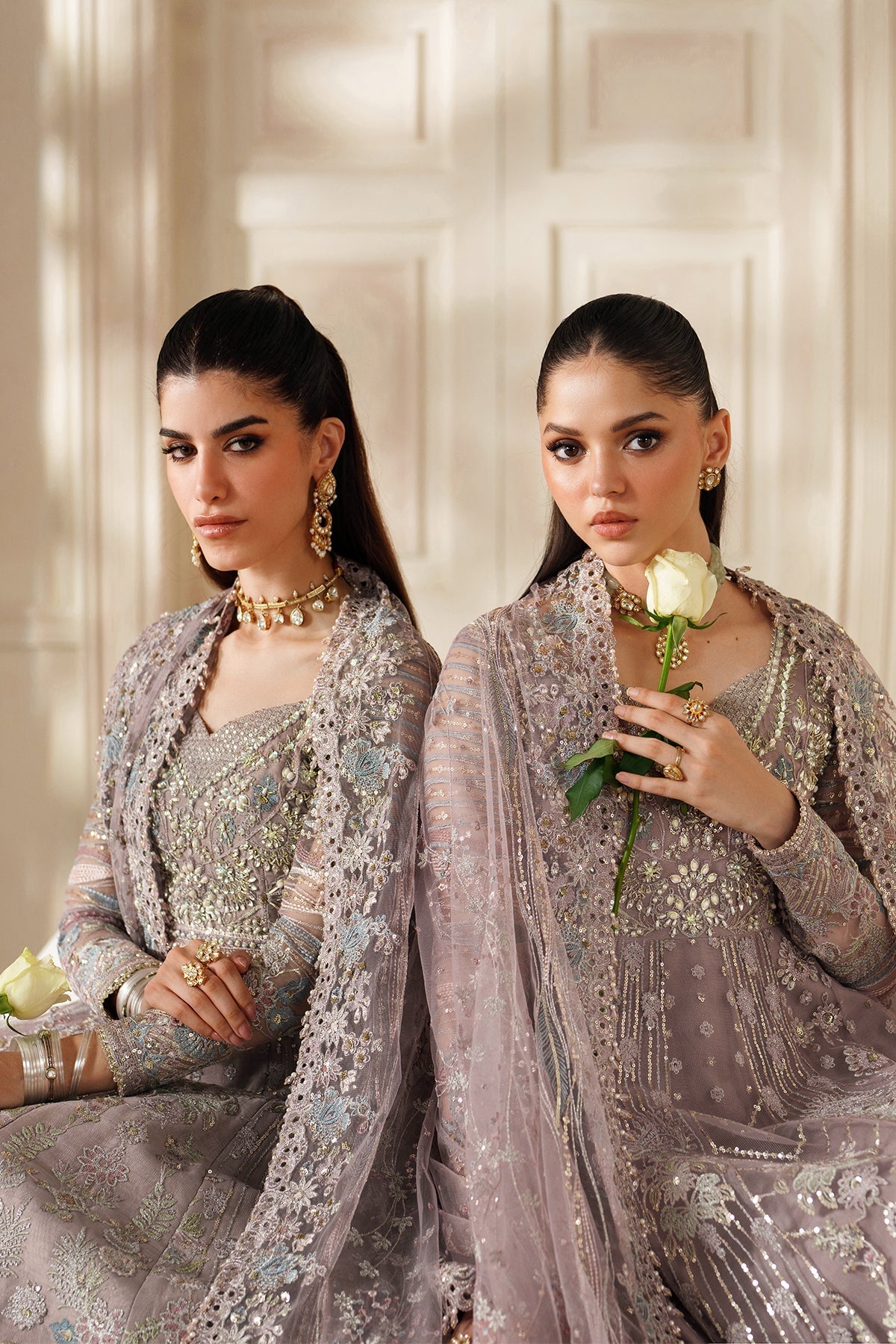 Baroque EMBROIDERED NET CH14-04 - Eemie's Studio