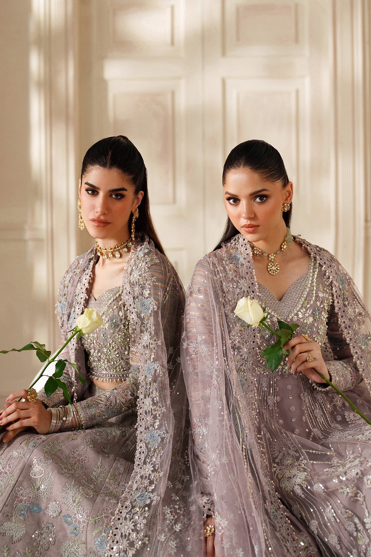 Baroque EMBROIDERED NET CH14-04 - Eemie's Studio