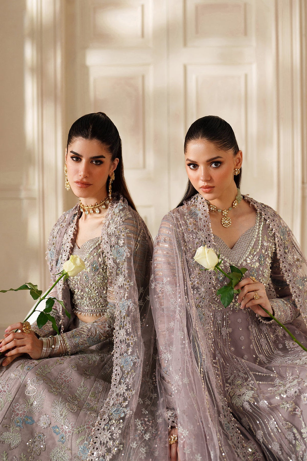 Baroque EMBROIDERED NET CH14-04 - Eemie's Studio