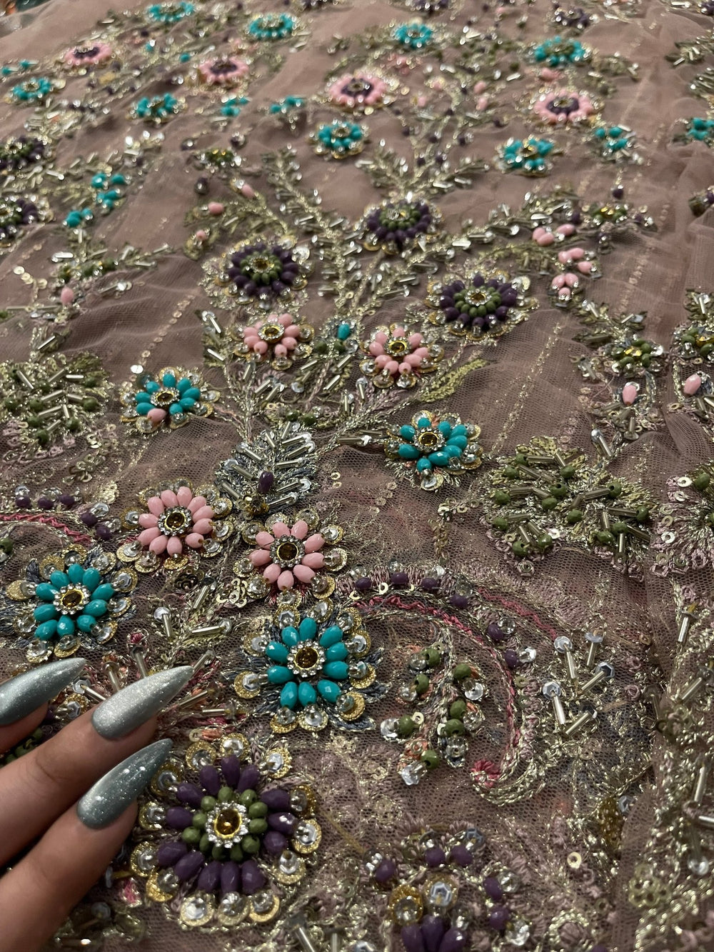 Baroque EMBROIDERED NET CH14-04 - Eemie's Studio
