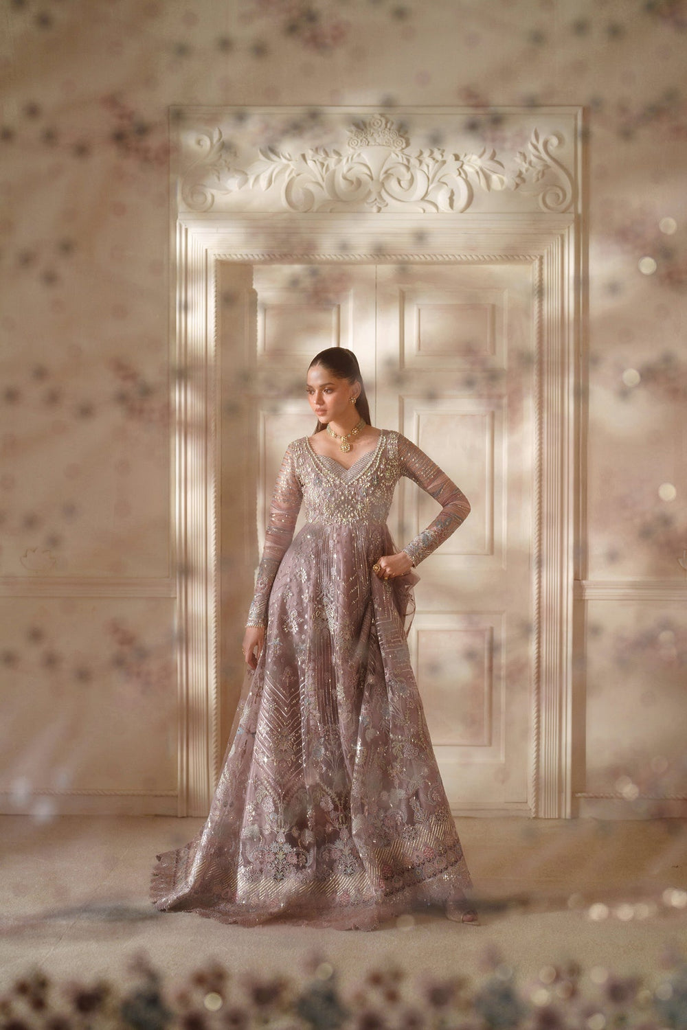 Baroque EMBROIDERED NET CH14-04 - Eemie's Studio