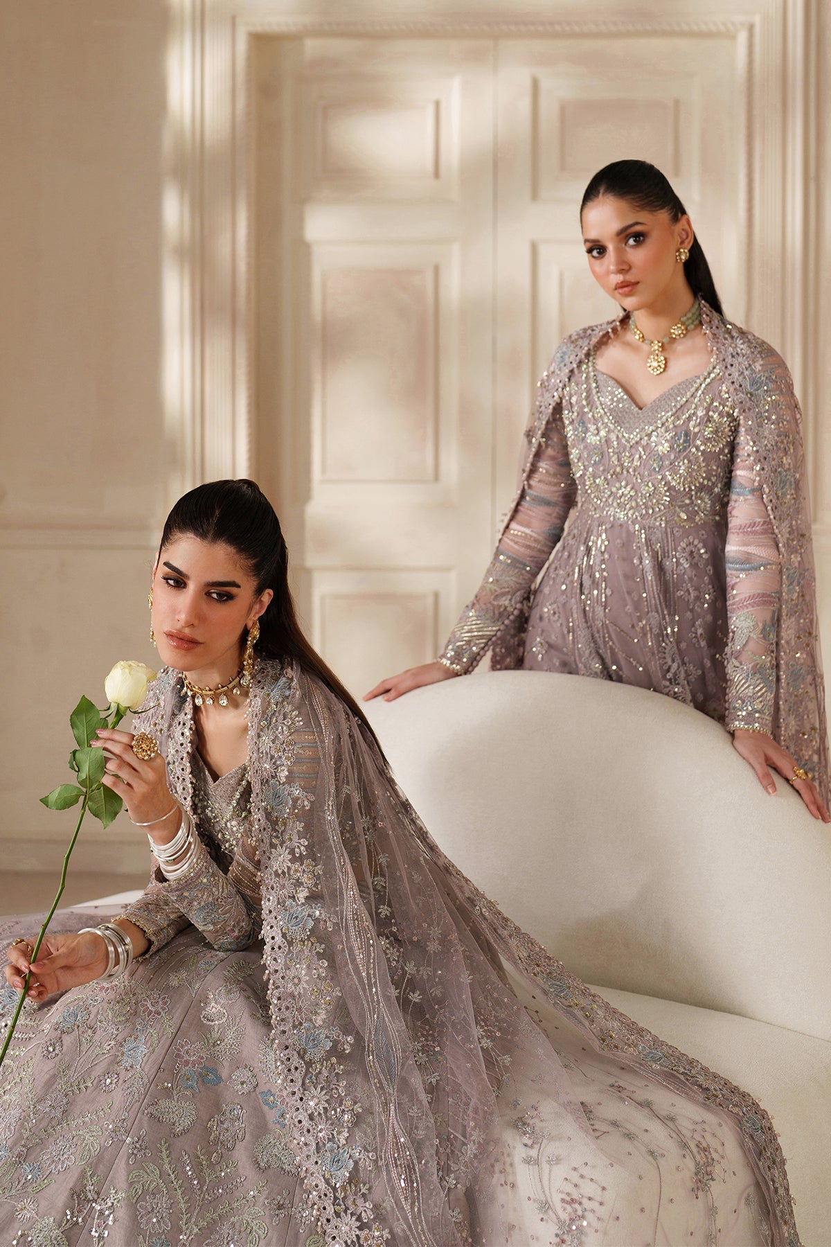 Baroque EMBROIDERED NET CH14-04 - Eemie's Studio