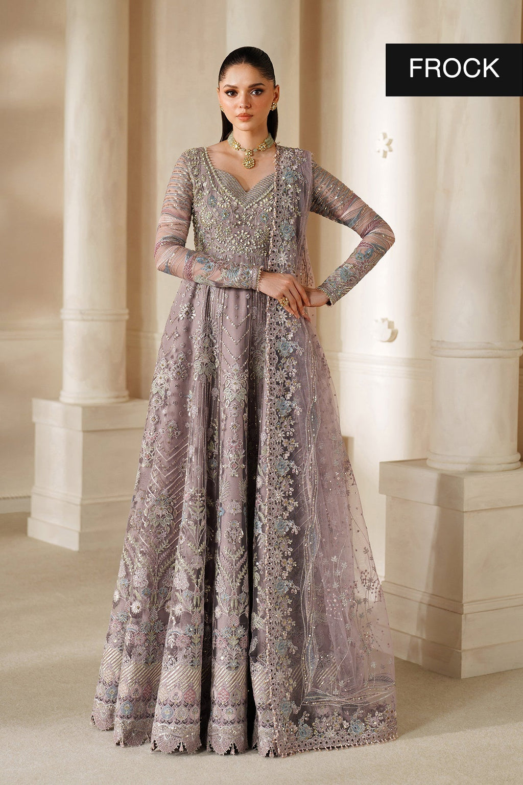 Baroque EMBROIDERED NET CH14-04 - Eemie's Studio