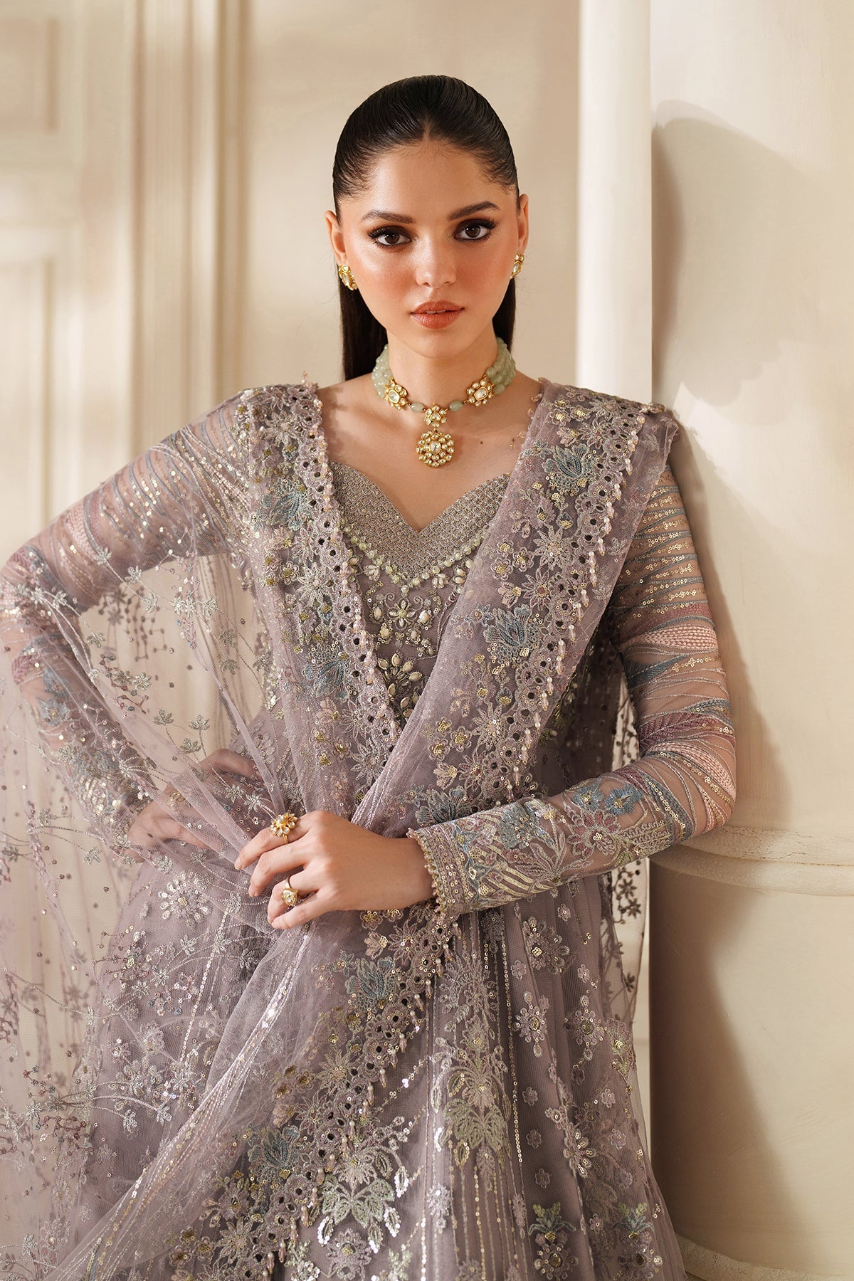 Baroque EMBROIDERED NET CH14-04 - Eemie's Studio