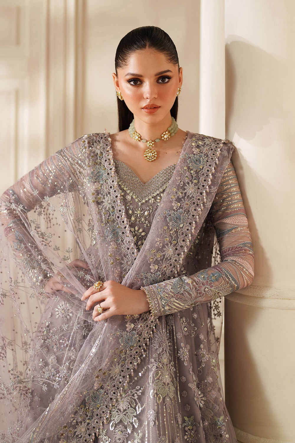 Baroque EMBROIDERED NET CH14-04 - Eemie's Studio