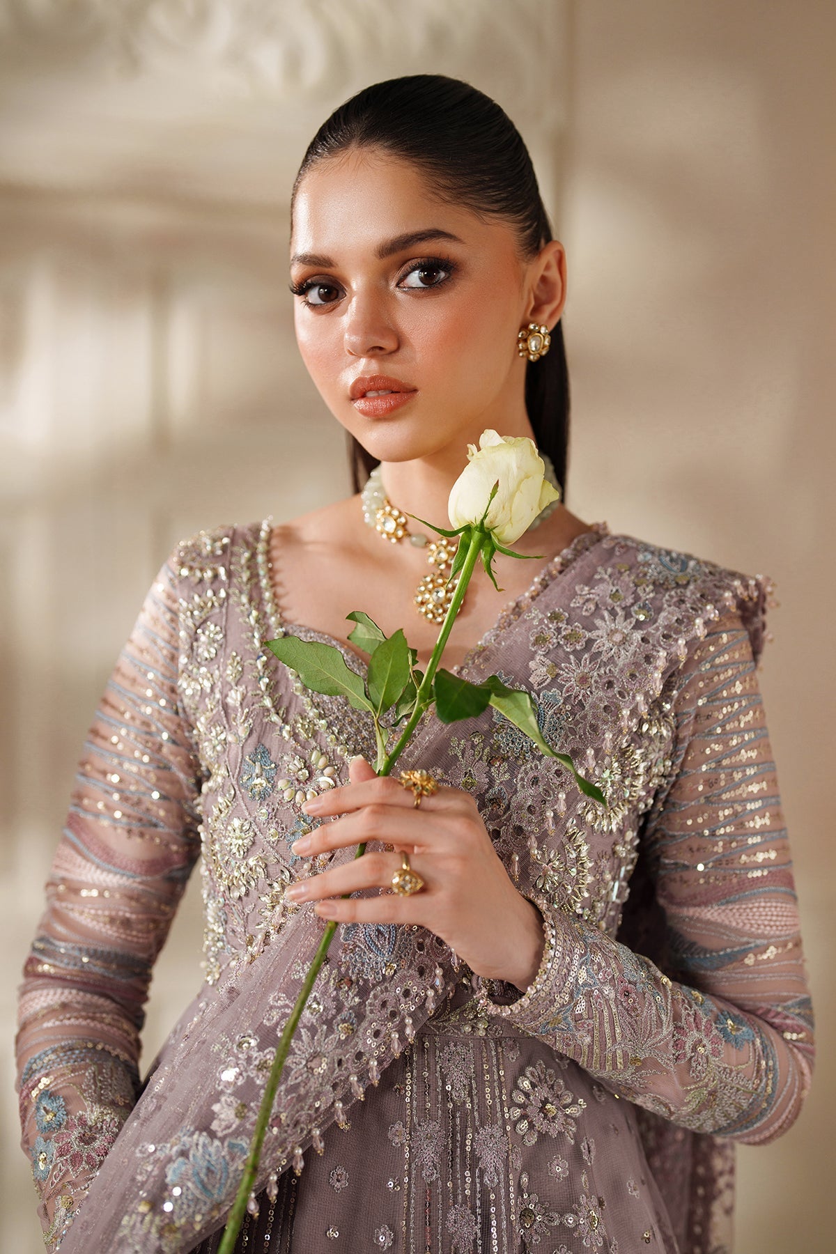 Baroque EMBROIDERED NET CH14-04 - Eemie's Studio