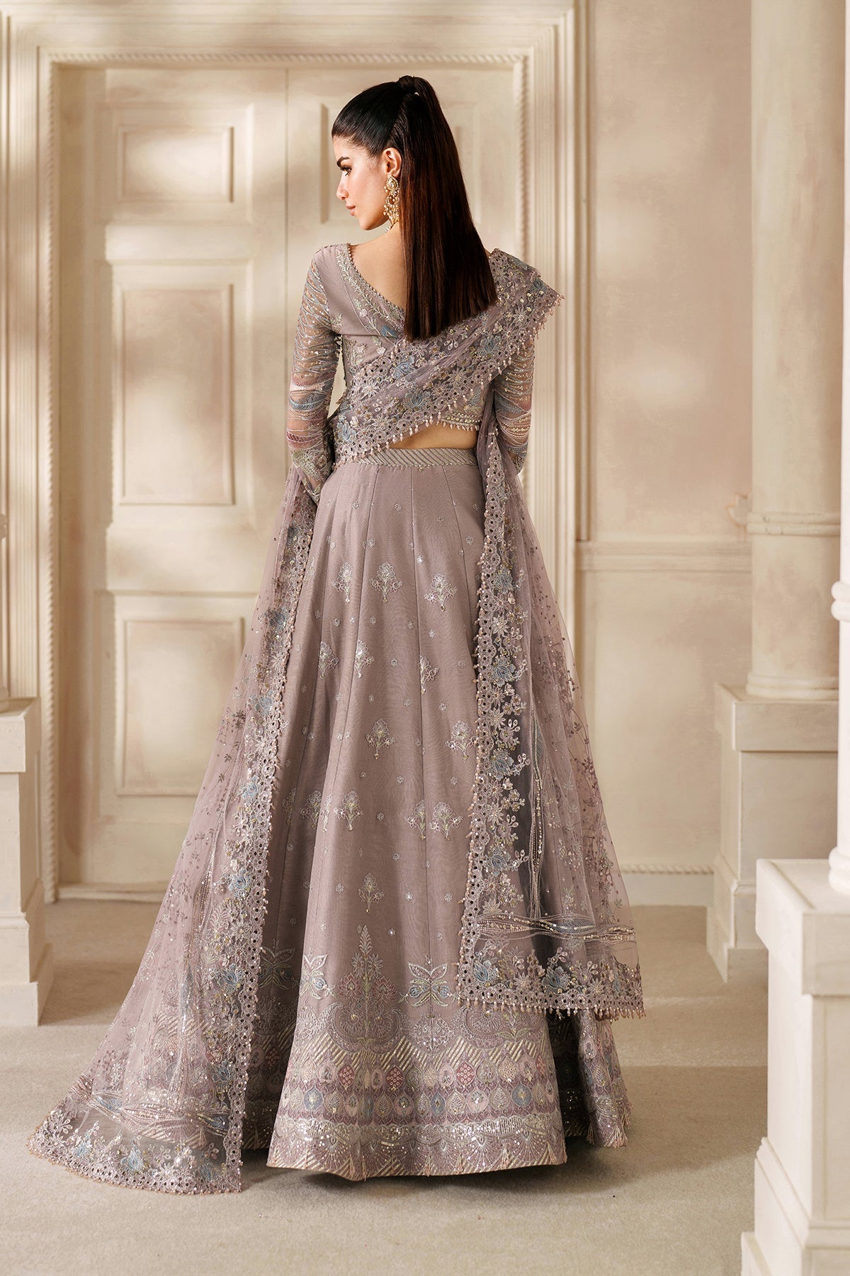 Baroque EMBROIDERED NET CH14-04 - Eemie's Studio