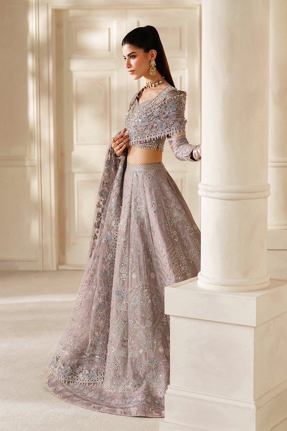 Baroque EMBROIDERED NET CH14-04 - Eemie's Studio